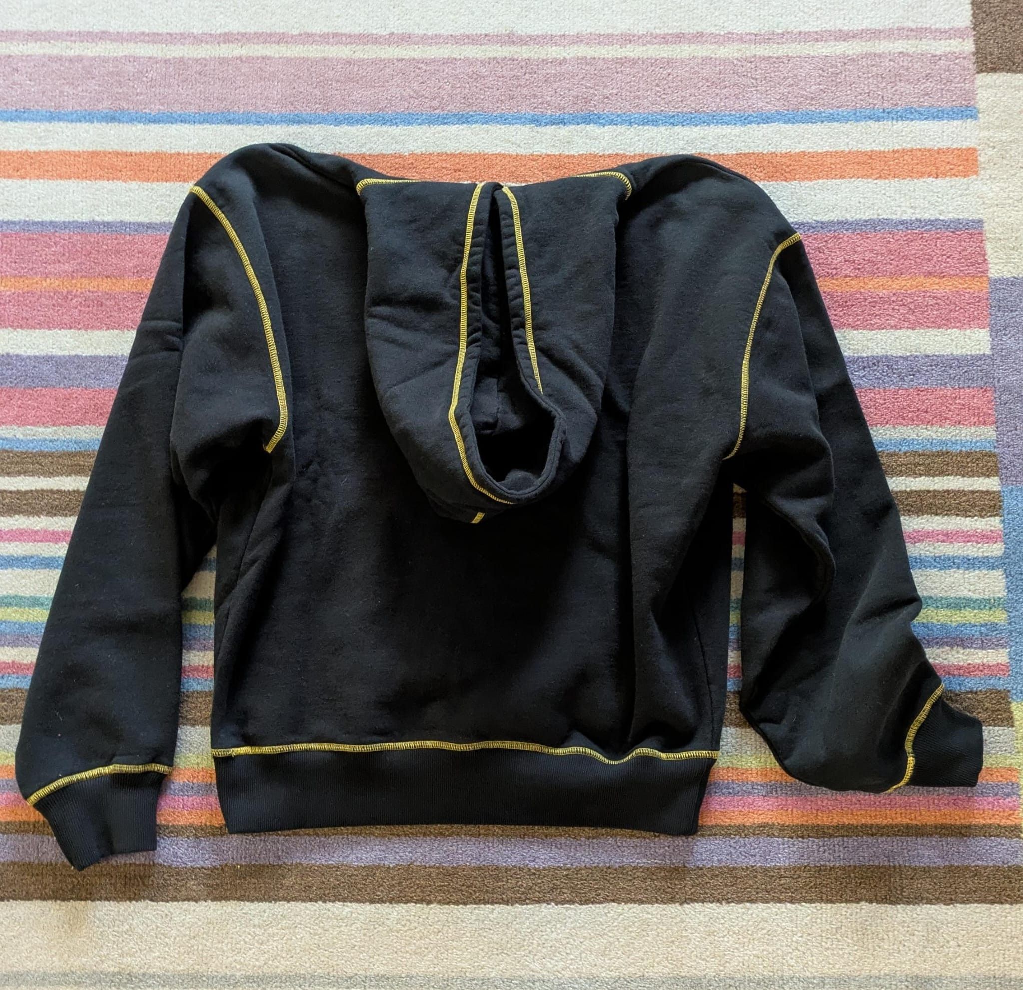 Corteiz Corteiz Alcatraz Contrast Hoodie Black/Yellow Size US M / EU 48-50 / 2 - 4 Thumbnail