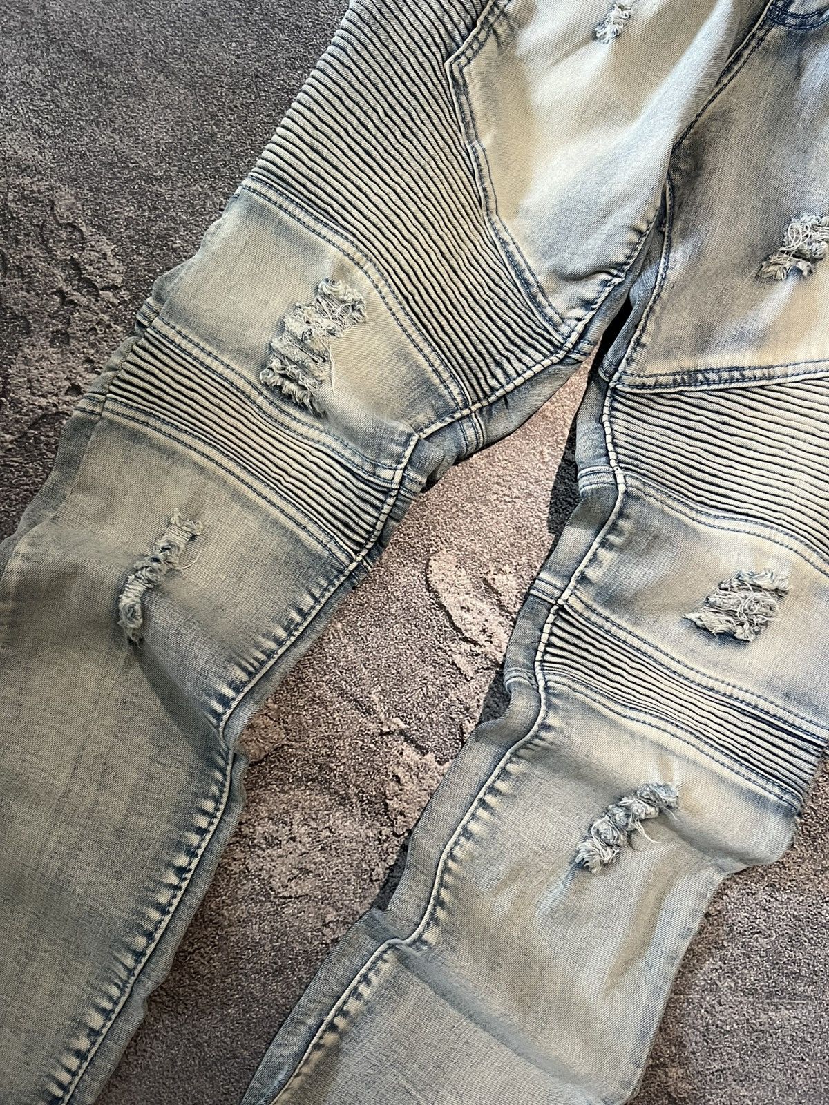 Japanese Brand SWAG Archive Niche Draped Slim / Japanese Vibe Grunge 90s Size US 32 / EU 48 - 4 Thumbnail
