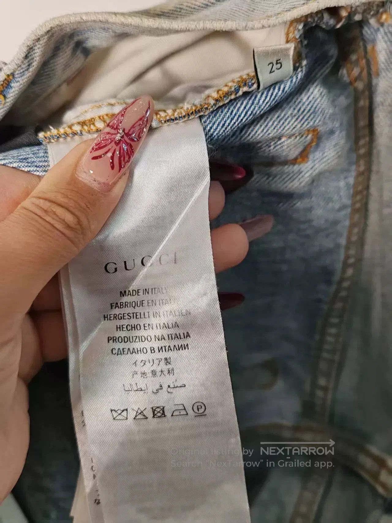 Gucci Authentic Gucci Denim Jeans for Sale. Size US 32 / EU 48 - 4 Thumbnail