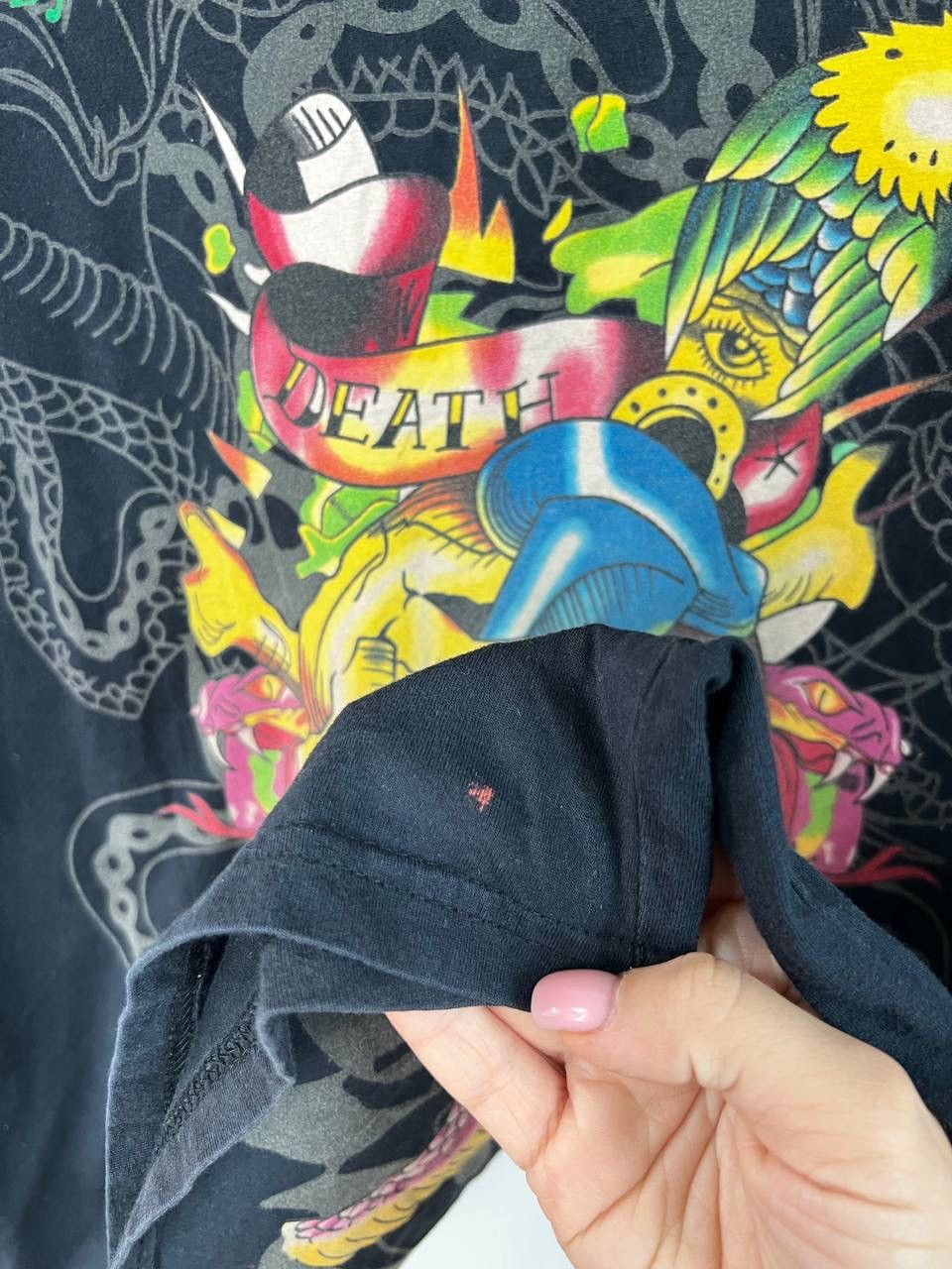 Ed Hardy Ed Hardy streetwear vintage t-shirts size M Size US M / EU 48-50 / 2 - 3 Thumbnail