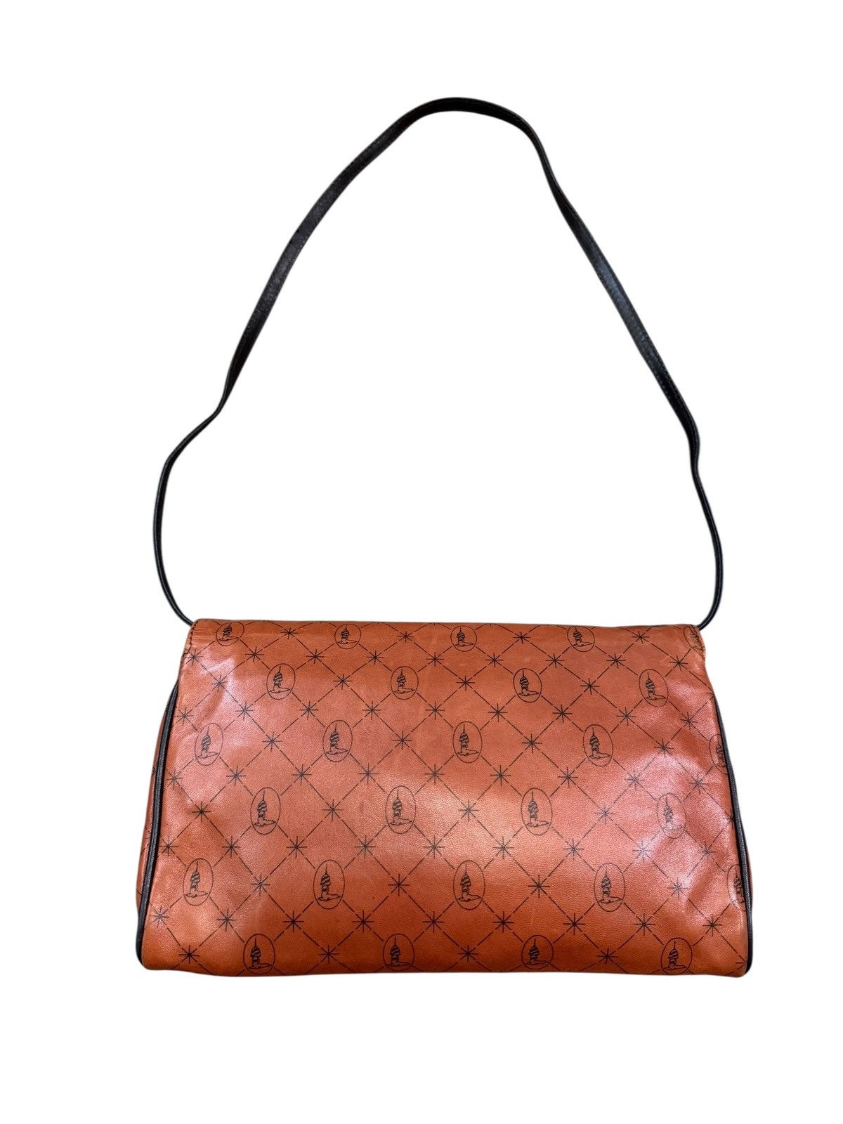 Trussardi RARE VINTAGE TRUSSARDI MONOGRAM SHOULDER BAG Size ONE SIZE - 6 Thumbnail