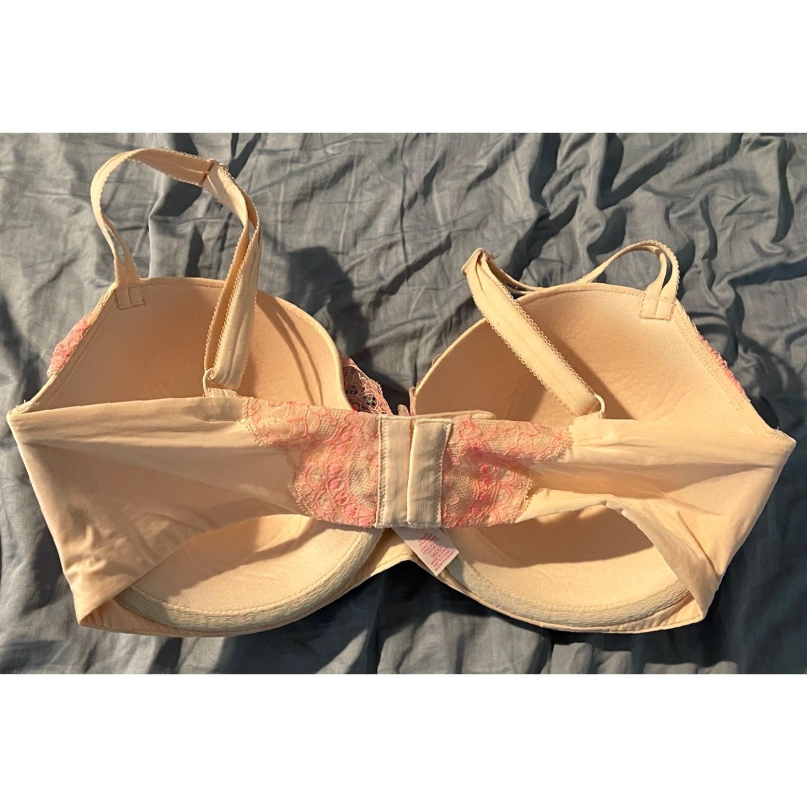 Victoria's Secret Victoria's Secret Dream Angels Bra Women 36DD Light Pink Demi Lined Underwire Womens Size ONE SIZE - 3 Thumbnail