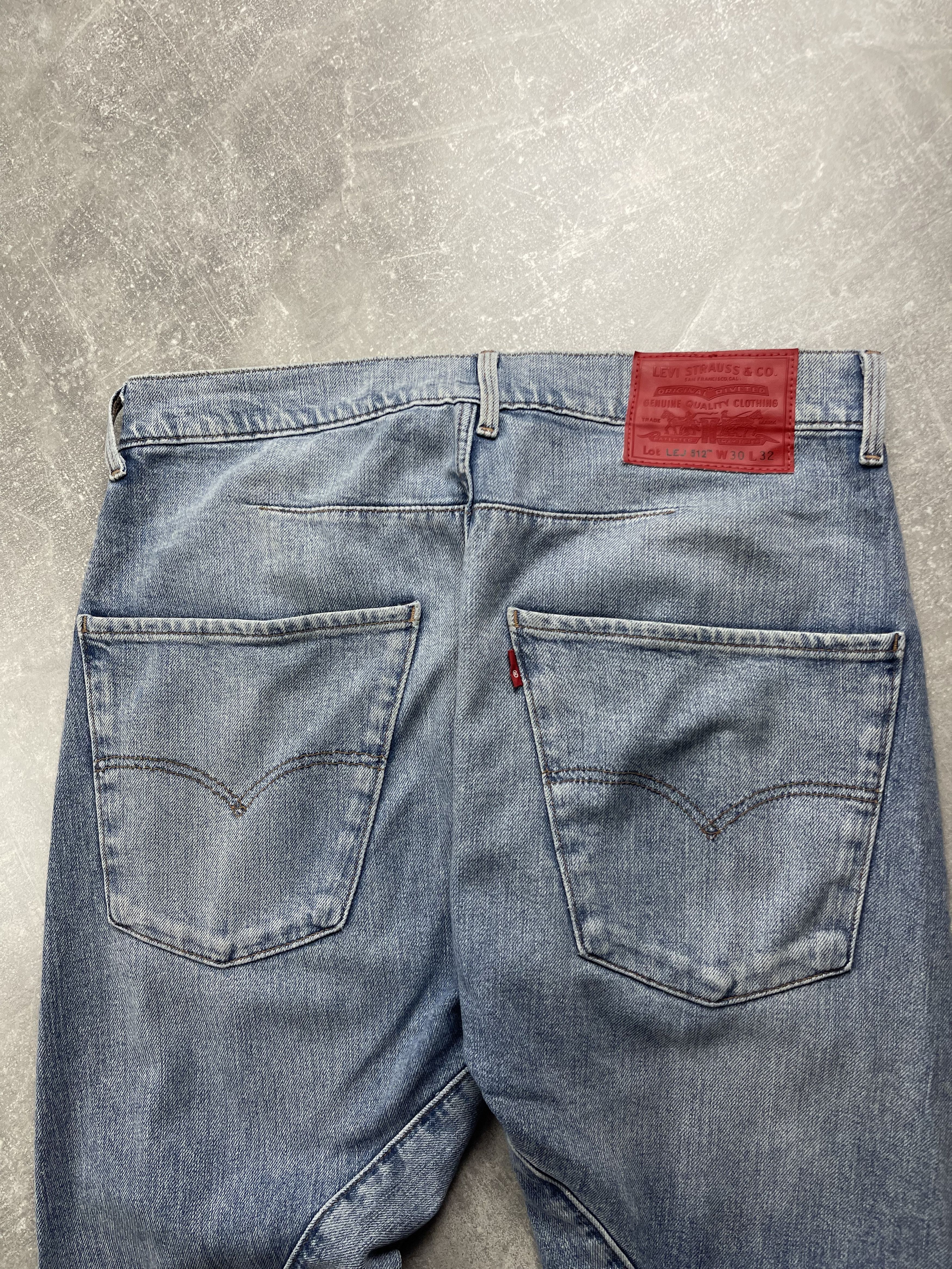 Levi's Levi’s engineered 512 red tab blue jeans Size US 30 / EU 46 - 2 Thumbnail