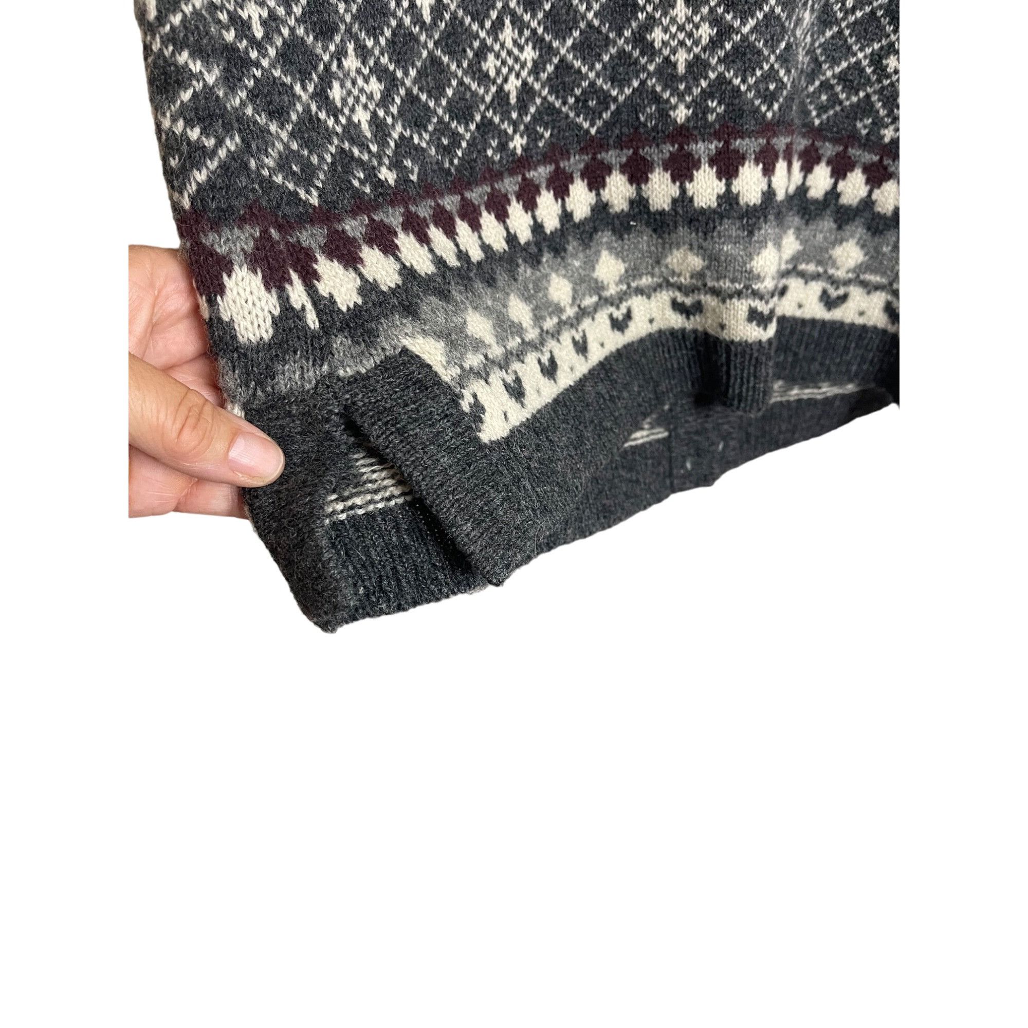 Vintage Vintage Womens Sweater Vest Size Medium Gray Size M / US 6-8 / IT 42-44 - 7 Thumbnail
