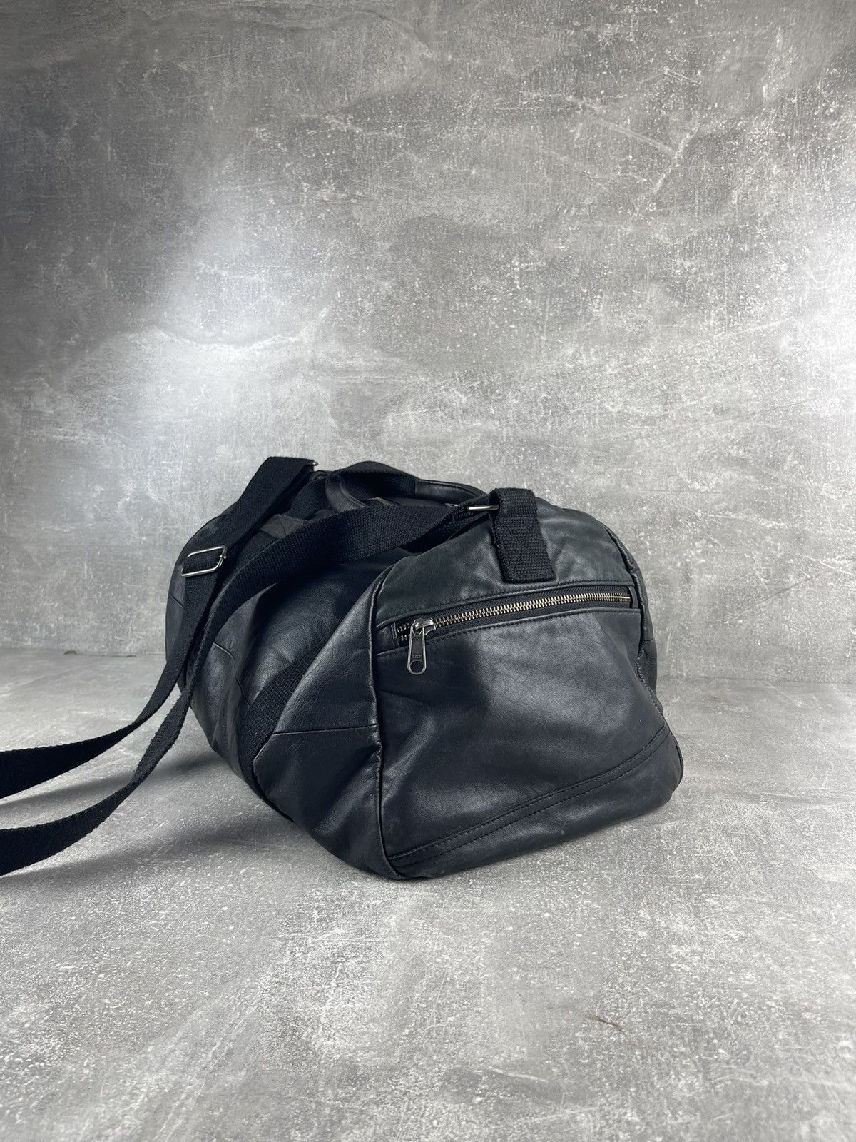 Japanese Brand × Vintage Ark Reworks Handmade Travel Bag Strap Leather Bag Size ONE SIZE - 2 Thumbnail