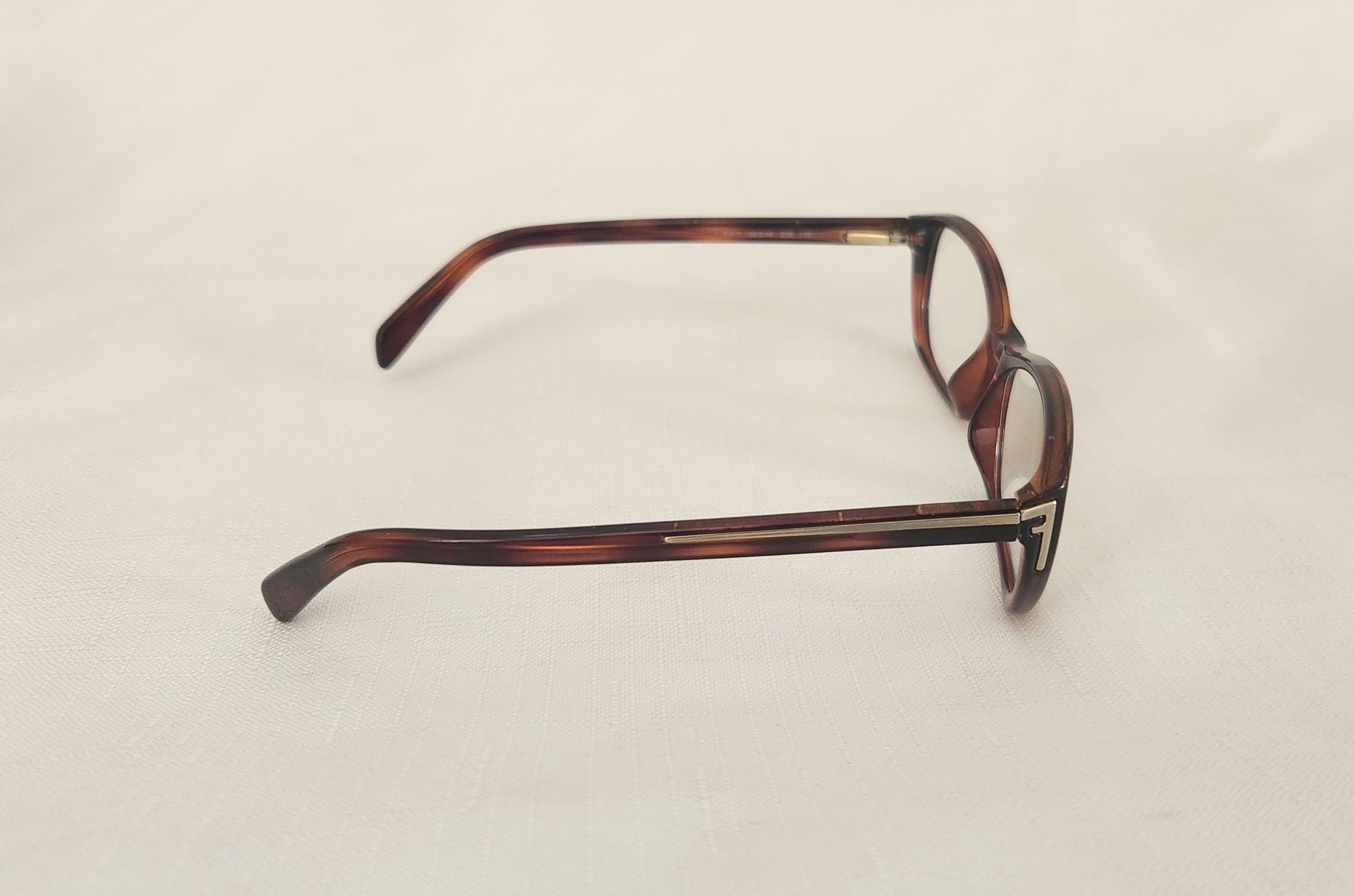 Designer × Fendi Fendi Eyeglasses Frame Model F977 Tortoise 54-14-135 Size ONE SIZE - 4 Thumbnail