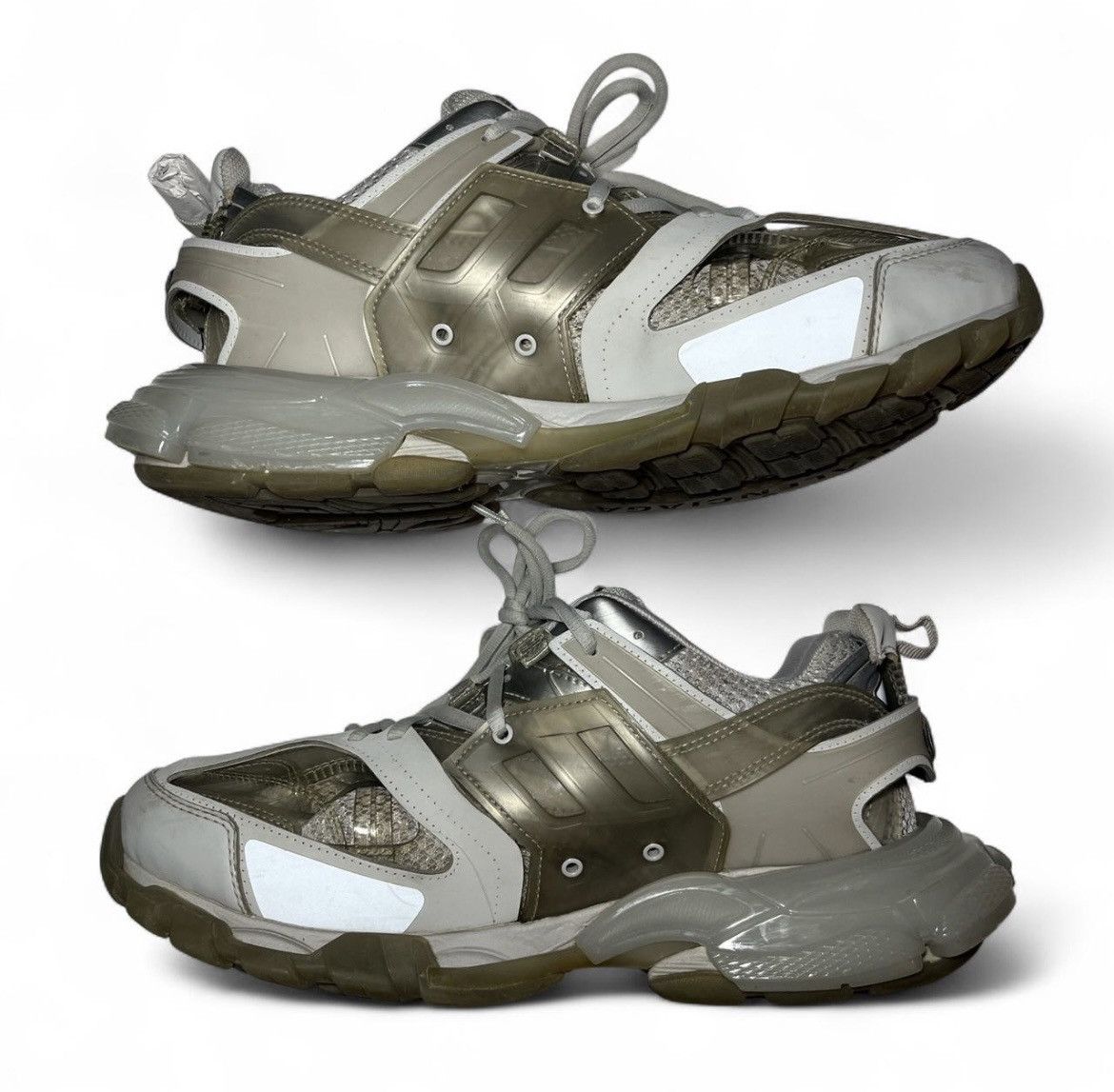 Balenciaga Balenciaga track light grey eu size 43 Size US 10 / EU 43 - 3 Thumbnail