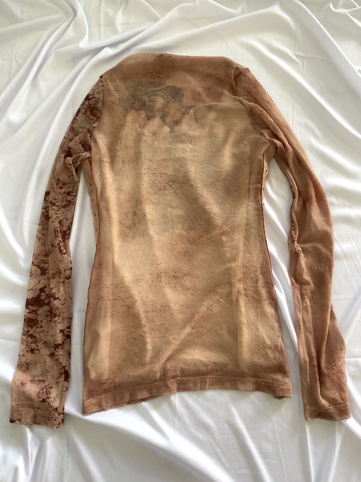 GOSTAR DE FUGA × If Six Was Nine × Le Grande Bleu (L.G.B.) tattoo mesh tops roma italy jpg style Size XS / US 0-2 / IT 36-38 - 6 Thumbnail