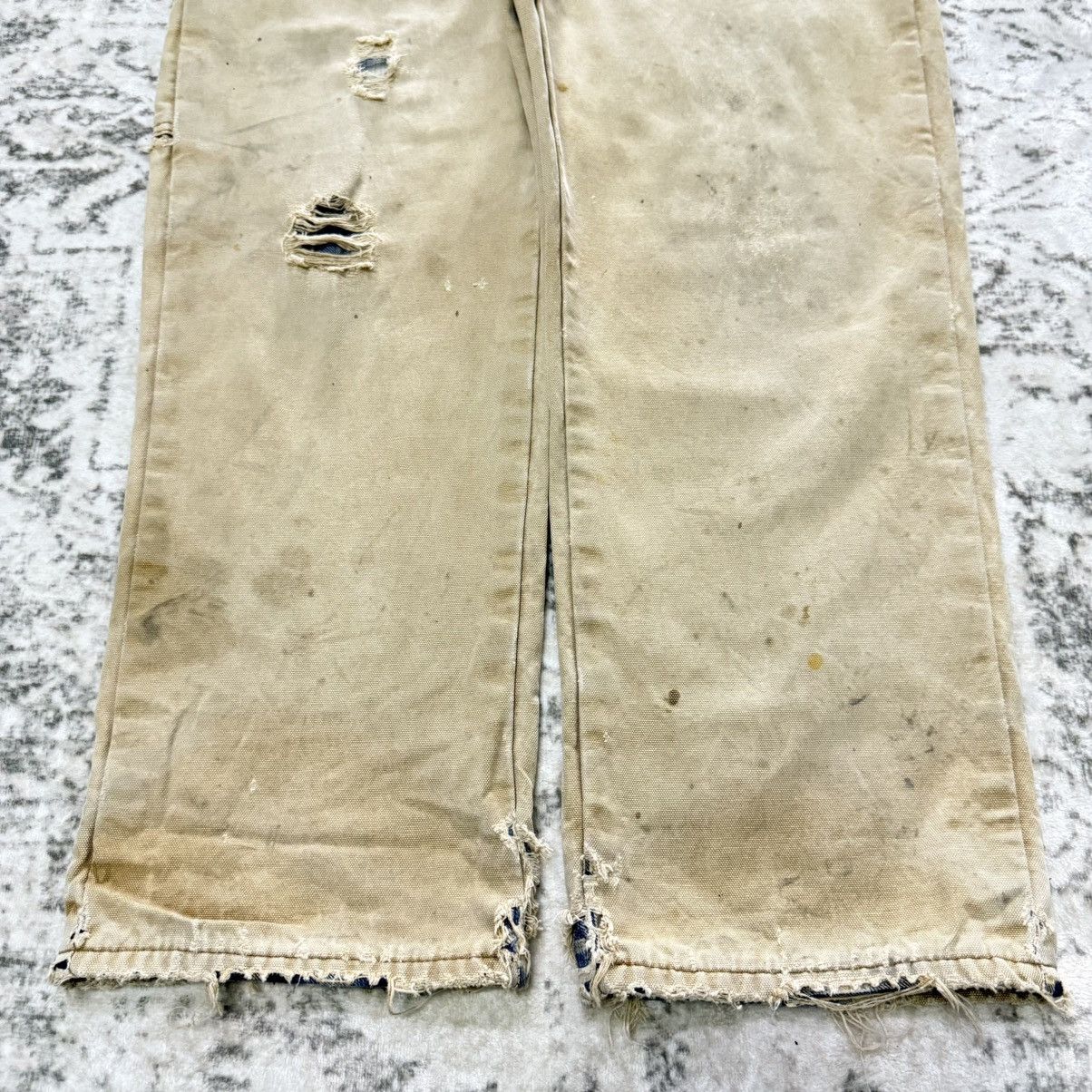 Dickies Vintage Dickies Blanket Linen Distressed Jeans Size US 36 / EU 52 - 6 Thumbnail