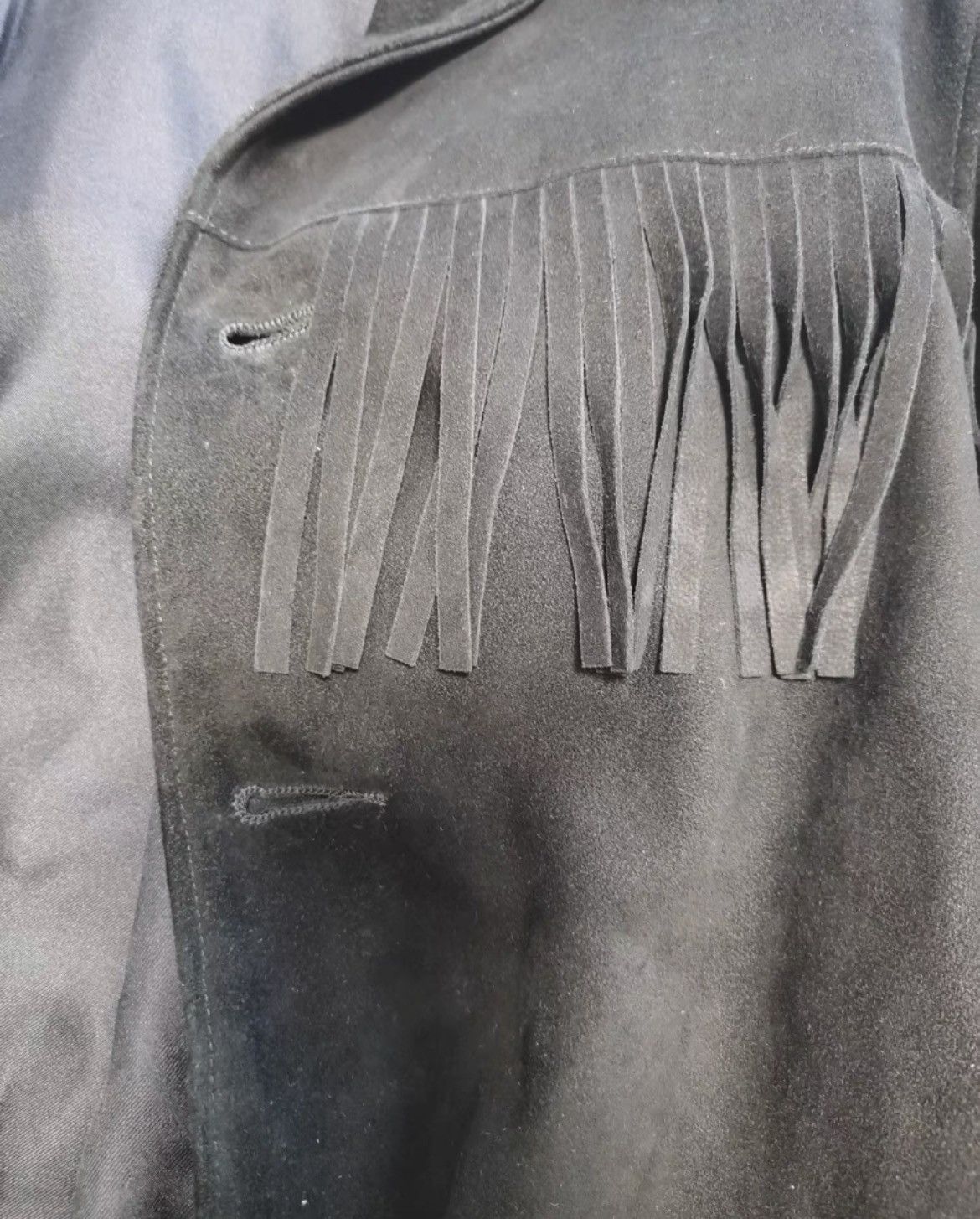 Saint Laurent Paris Saint Laurent Paris Tassel leather jacket Size US M / EU 48-50 / 2 - 4 Thumbnail