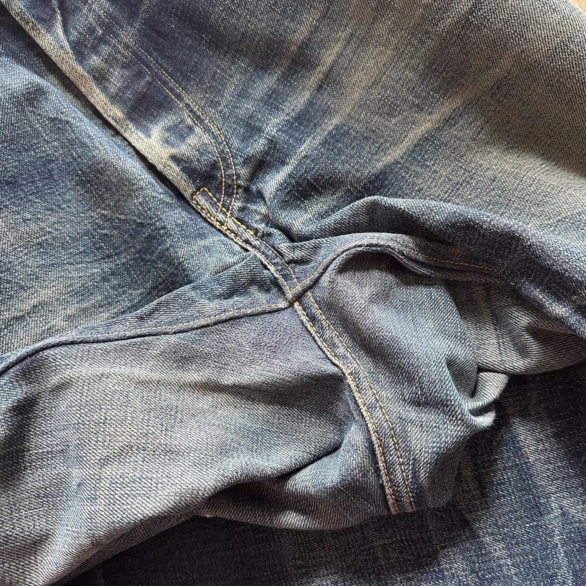 Full Count & Co. Fullcount 1100EX-17 Raw Denim Jeans W30 Size US 30 / EU 46 - 4 Thumbnail