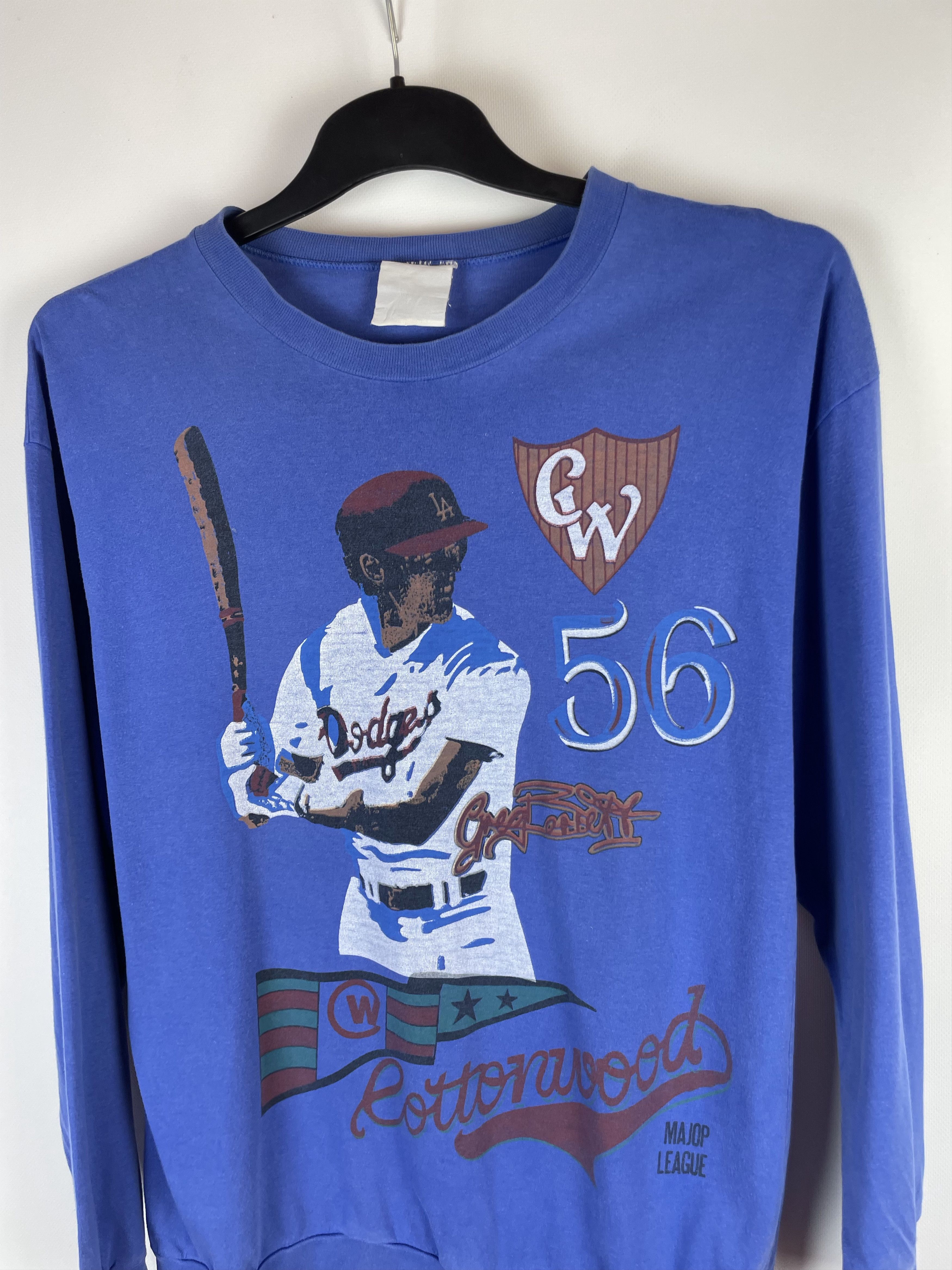 MLB Vintage 90S MLB Long Sleeve Tee Size US L / EU 52-54 / 3 - 3 Thumbnail