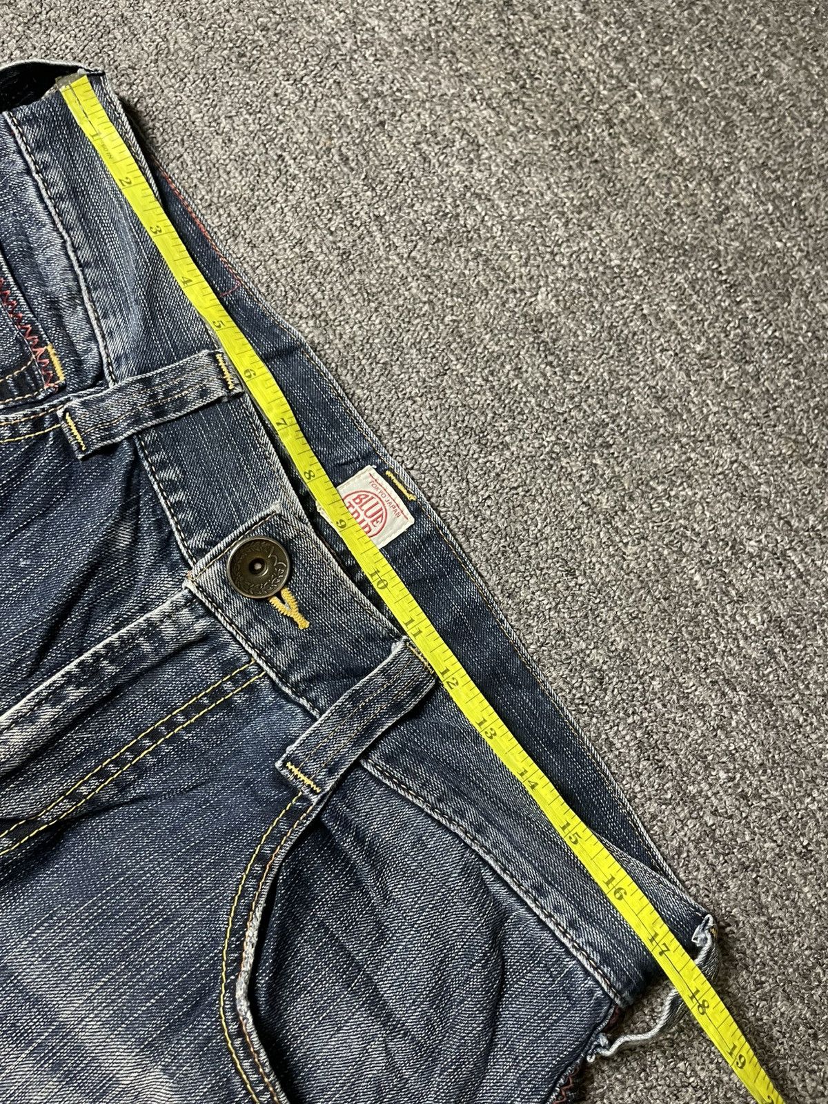 Edwin × Vintage EDWIN x BLUE TRIP Distressed Denim Jeans (93) Size US 35 - 6 Thumbnail