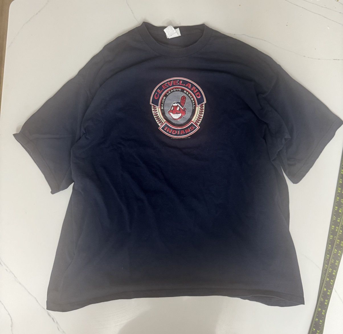 Lee Cleveland Indians Chief Wahoo Tee (2002) ⚾️🔥 Size US XXL / EU 58 / 5 - 2 Thumbnail