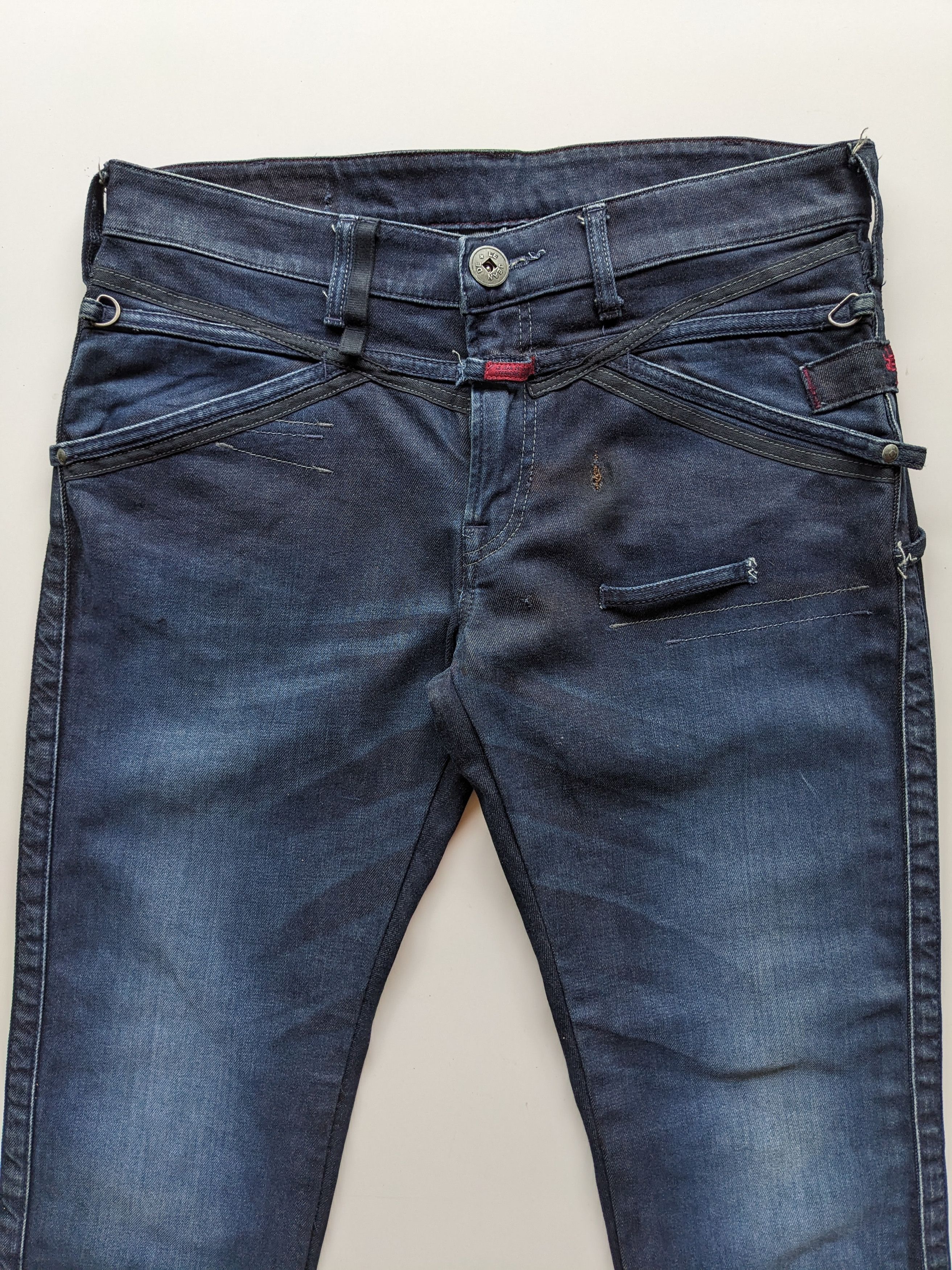 Le Grande Bleu (L.G.B.) × Marithe + Francois Girbaud Marithe Francois Girbaud indigo jeans Size US 35 - 4 Thumbnail