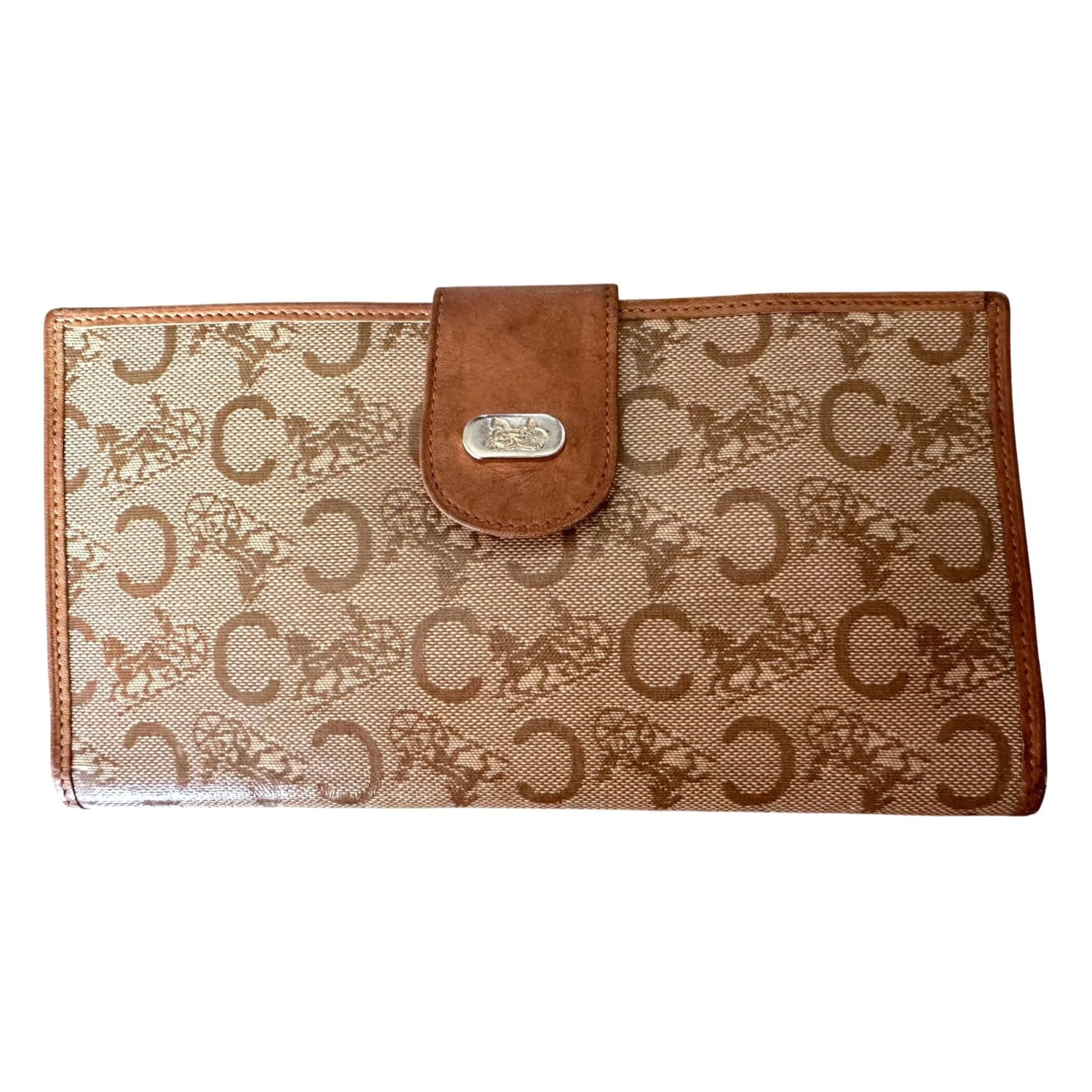 Celine CELINE Horse Carriage C Macadam PVC Long Bifold Wallet Purse Size ONE SIZE - 20 Thumbnail