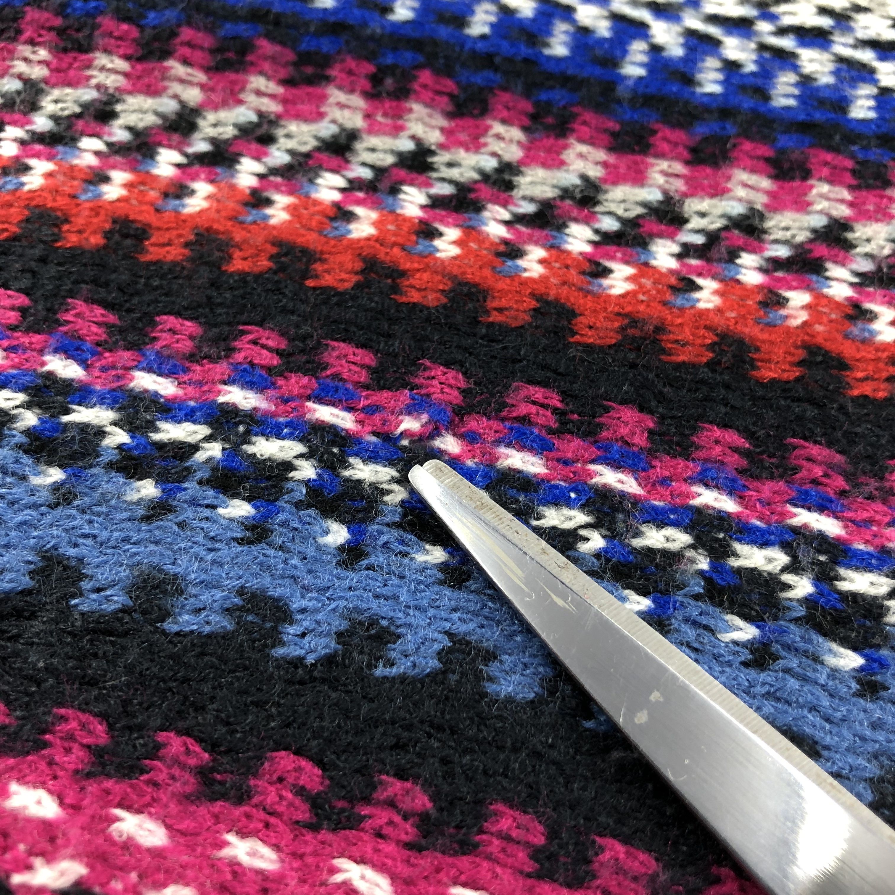 Takeo Kikuchi Takeo Kikuchi Wool Scarf Muffler V1013 Size ONE SIZE - 5 Thumbnail