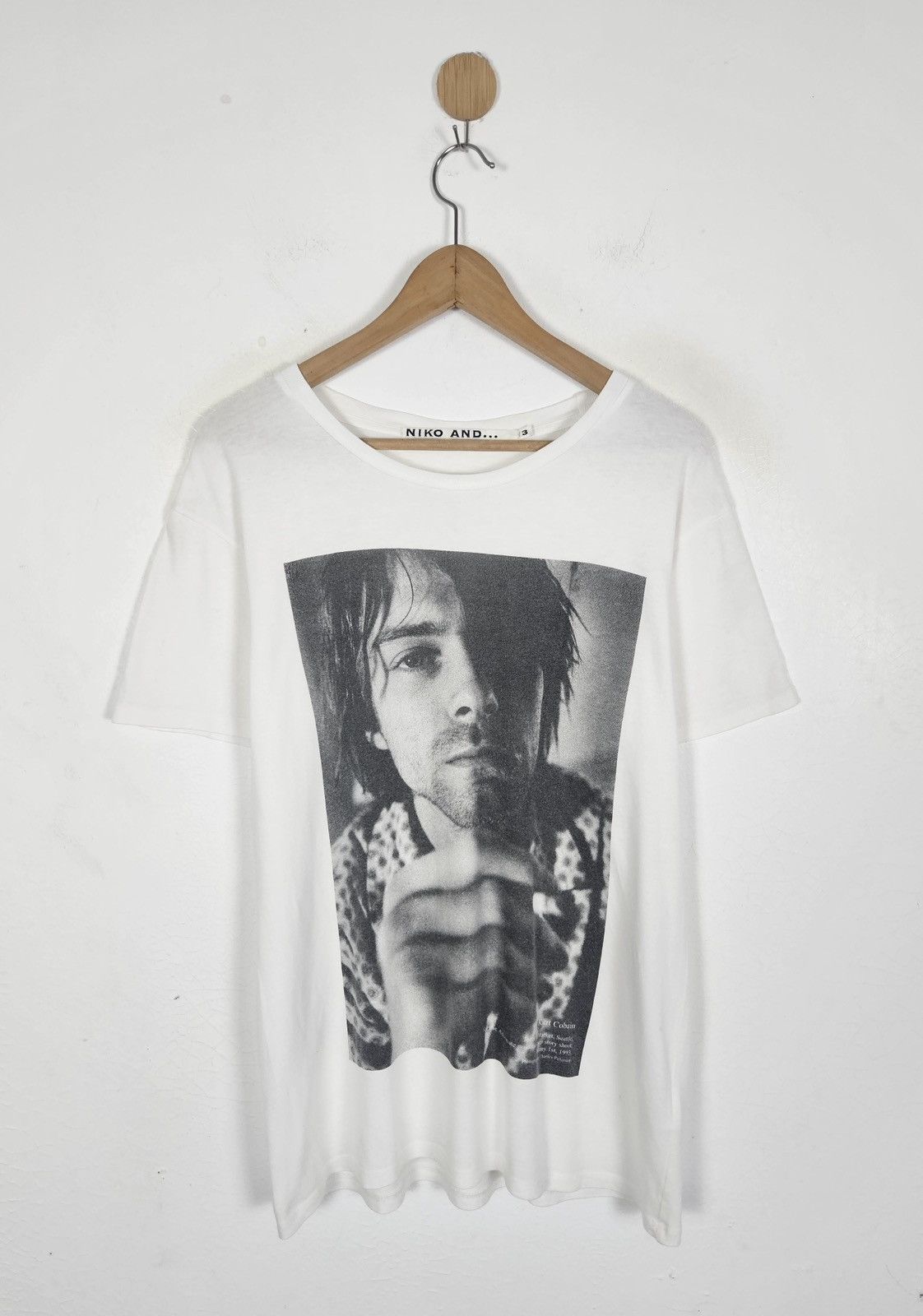 Japanese Brand Kurt Cobain by Charles Paterson photo tee Niko and shirt Size US L / EU 52-54 / 3 - 1 Thumbnail