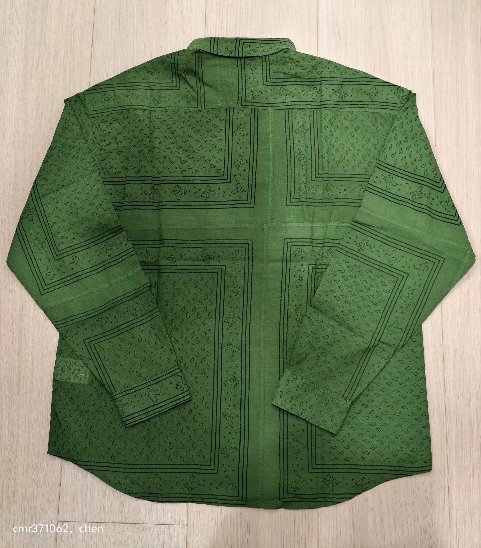 Visvim VISVIM 20AW LUMBER L/S BANDANA P.W. ND Green Size 2 Size US M / EU 48-50 / 2 - 7 Thumbnail