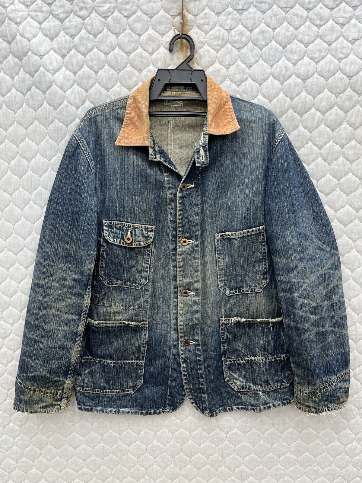 Eternal 🔥🔥🔥ARCHIVE VTG ETERNAL DENIM CHORE JACKET Size US M / EU 48-50 / 2 - 1 Thumbnail