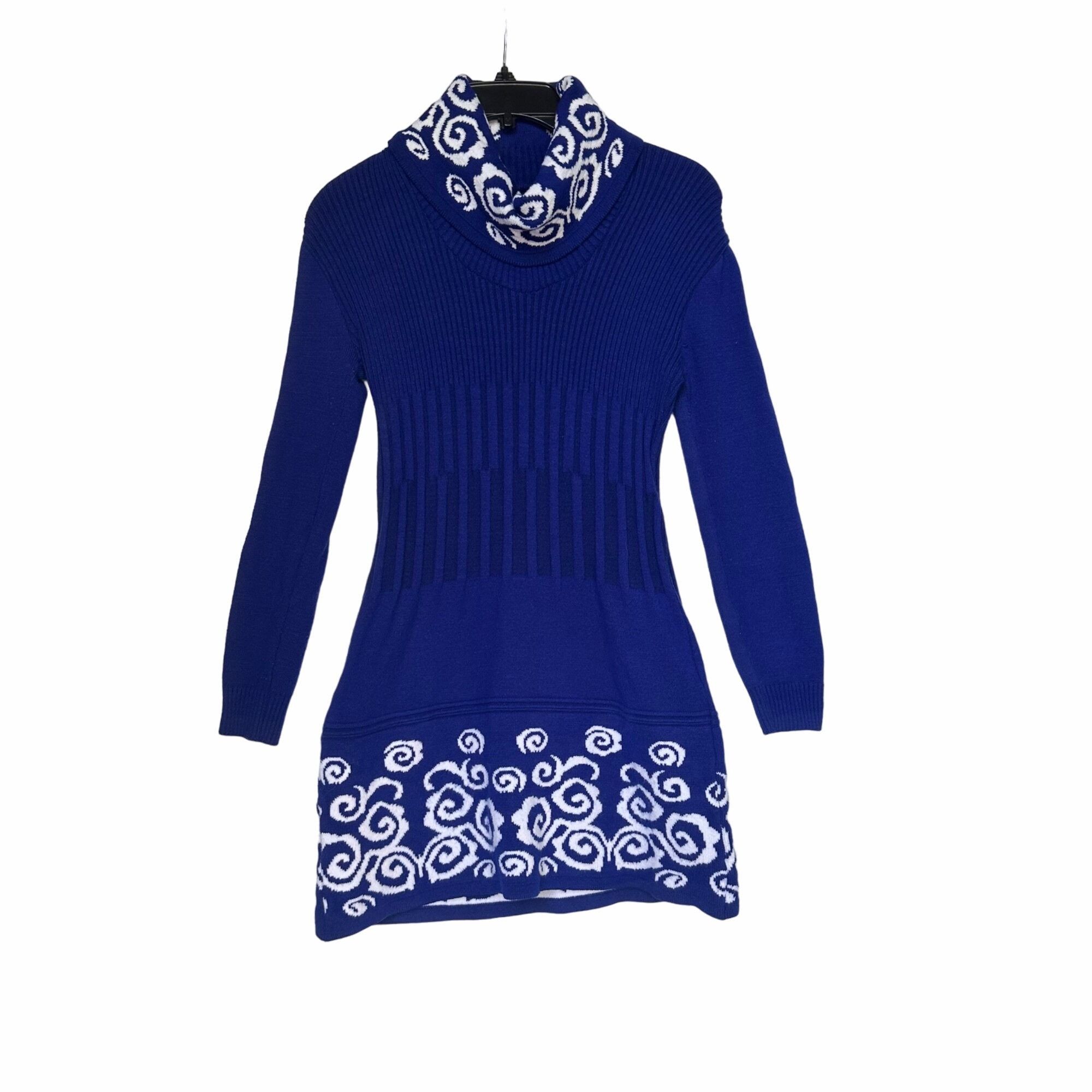 Other Size S Women's Long Sleeve Waffle Knit crochet A Line floral Size S / US 4 / IT 40 - 2 Thumbnail