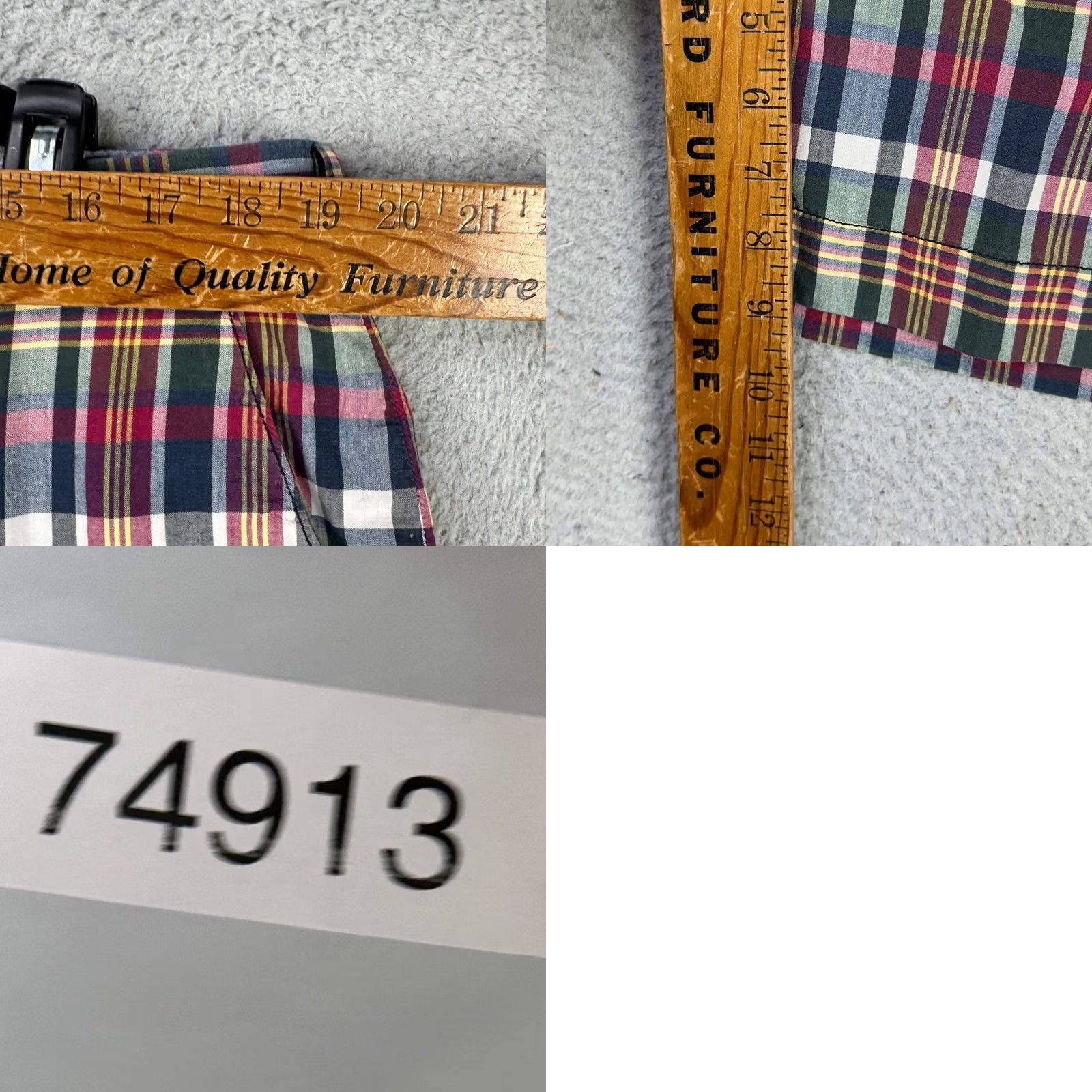 Polo Ralph Lauren Polo Ralph Lauren Mens Khakis Shorts 38 Multi India Madras Plaid 100% Cotton Short Casual Pockets Logo Outdoor Regular Mens Size US M / EU 48-50 / 2 - 8 Thumbnail