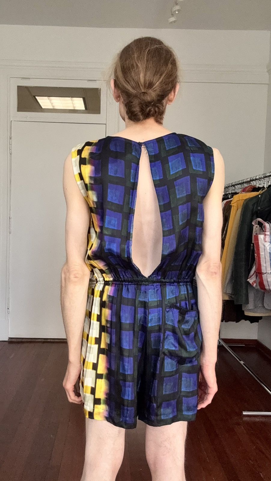 Dries Van Noten Dries Van Noten SS21 Len Lye Printed Romper w/ Apron Skirt Size 26" / US 2 / IT 38 - 21 Thumbnail