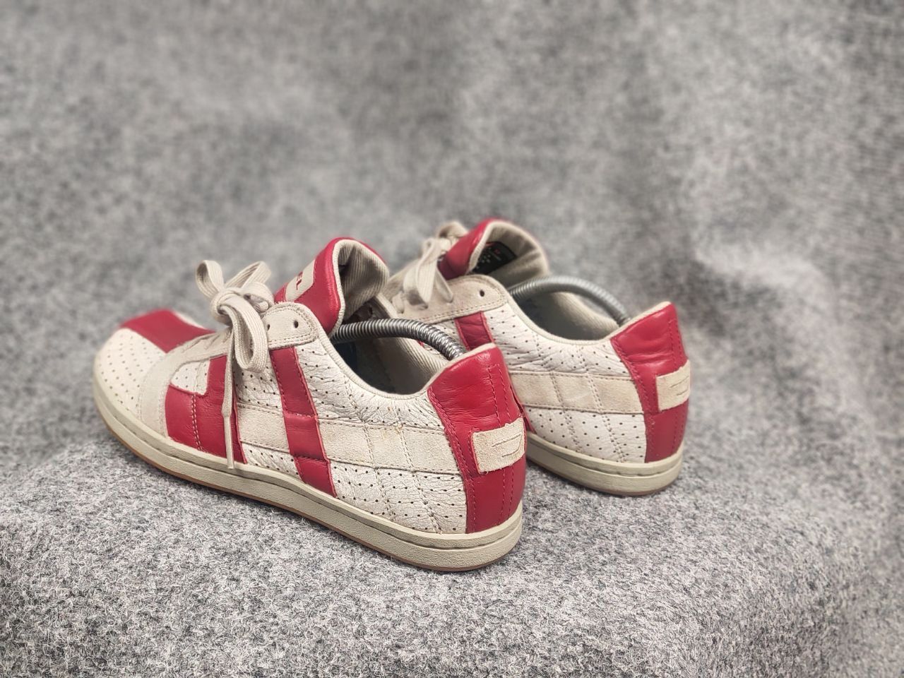 Diesel Vintage Diesel Clarita Y2K Leather square toe Sneakers Size US 9 / IT 39 - 11 Thumbnail