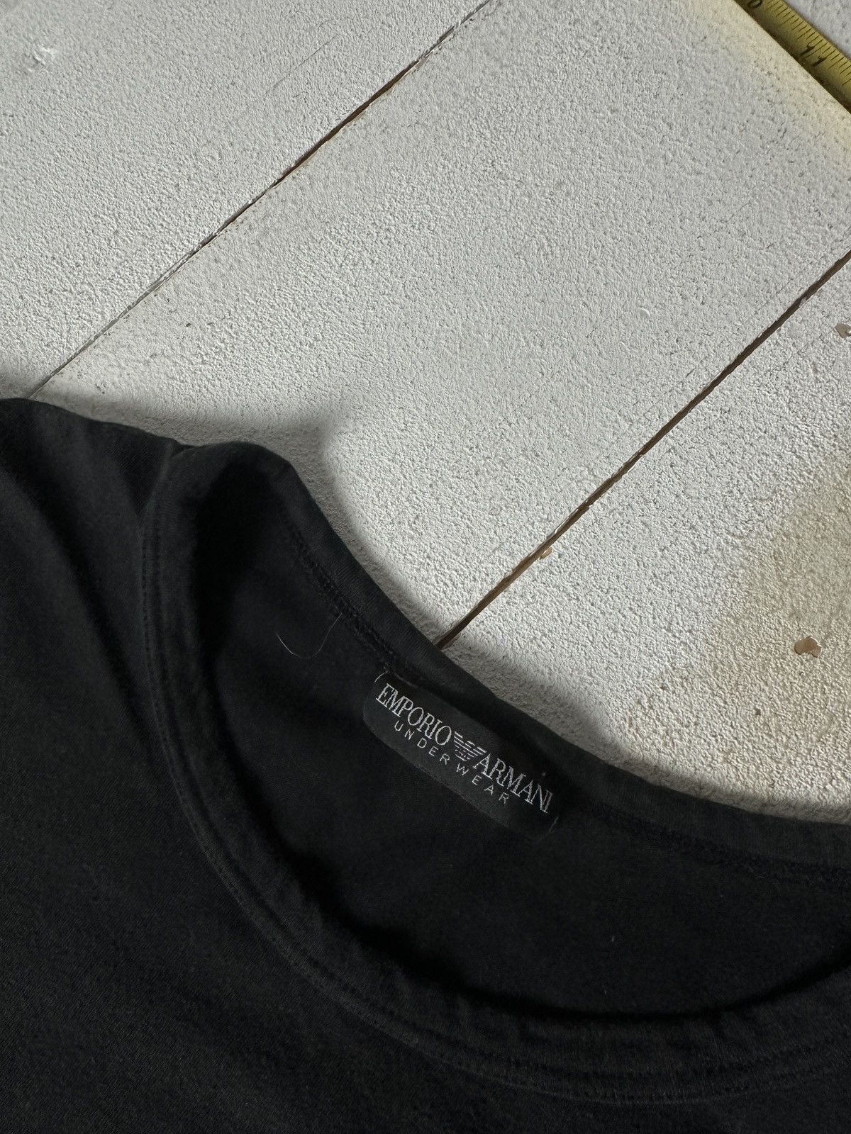 Emporio Armani 🚨Y2K Big Logo EMPORIO ARMANI T-shirt Avant Garde Size US M / EU 48-50 / 2 - 5 Thumbnail