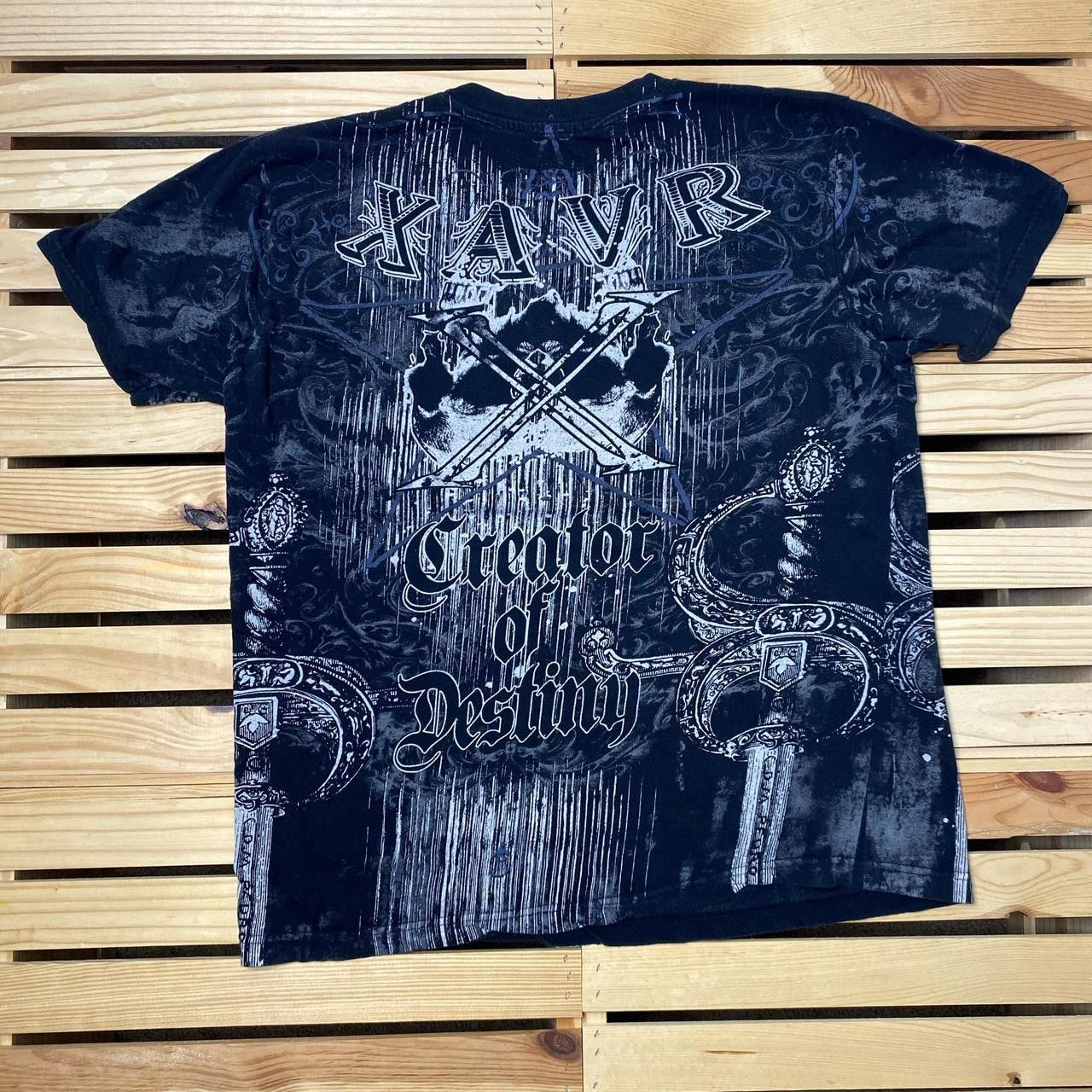 Other Black Brand Swords & Wings Black AOP Y2K Tee Size Large Size US L / EU 52-54 / 3 - 2 Thumbnail