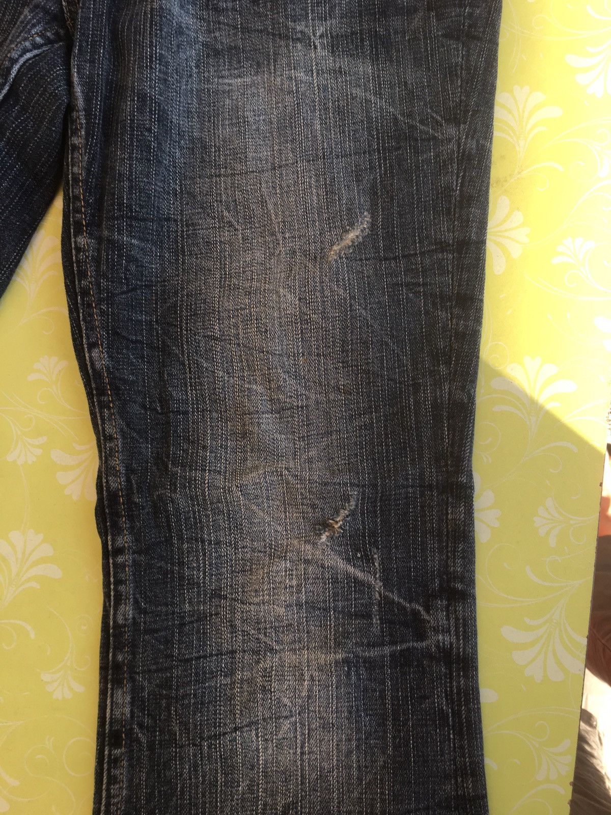 Japanese Brand × Vintage Oririn jeans,wing design conception jeans Size 32" / US 10 / IT 46 - 3 Thumbnail