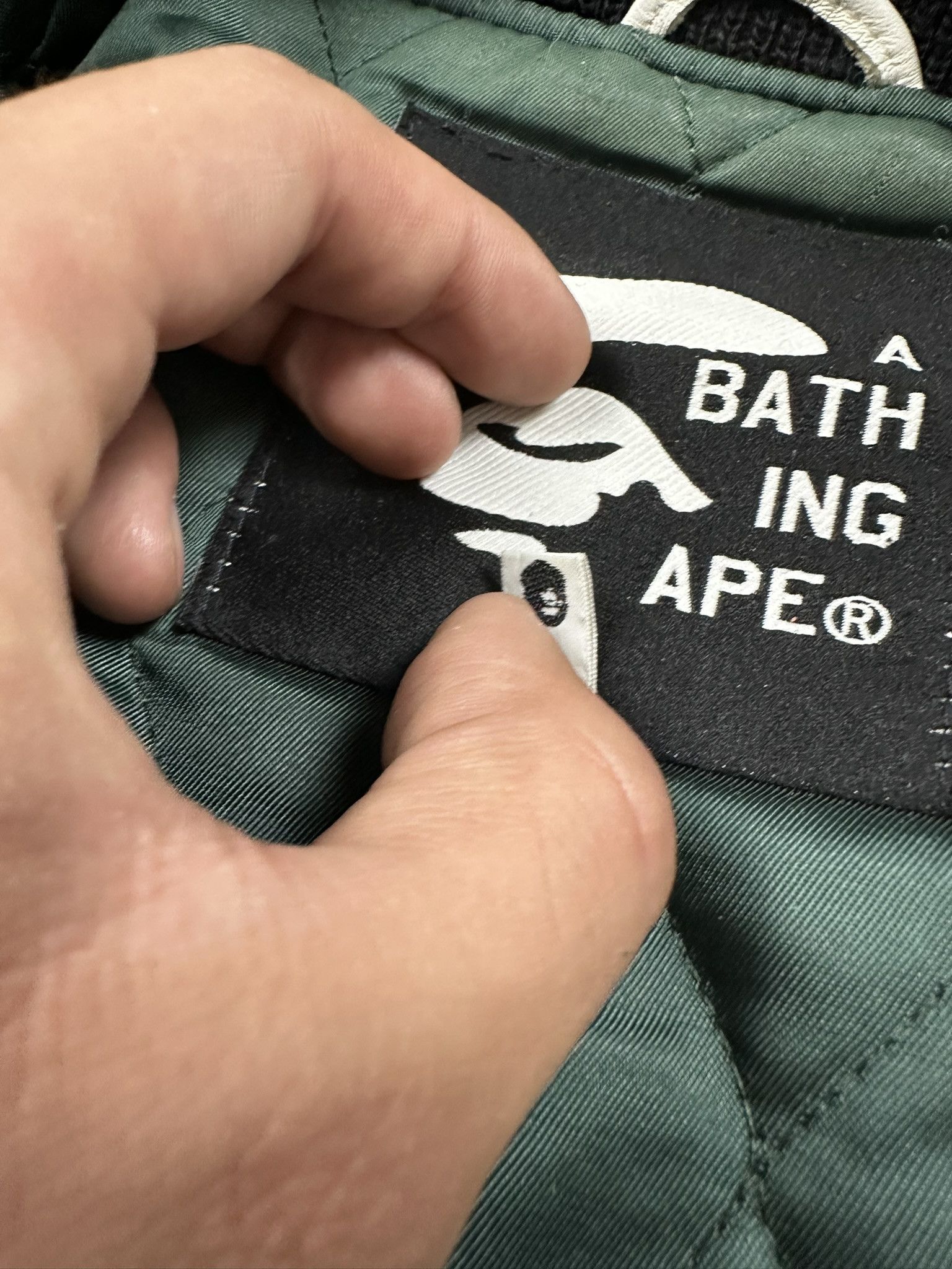 Bape Rare 2001 BAPE Batman Wool Varsity Jacket 2000s Size US M / EU 48-50 / 2 - 11 Thumbnail