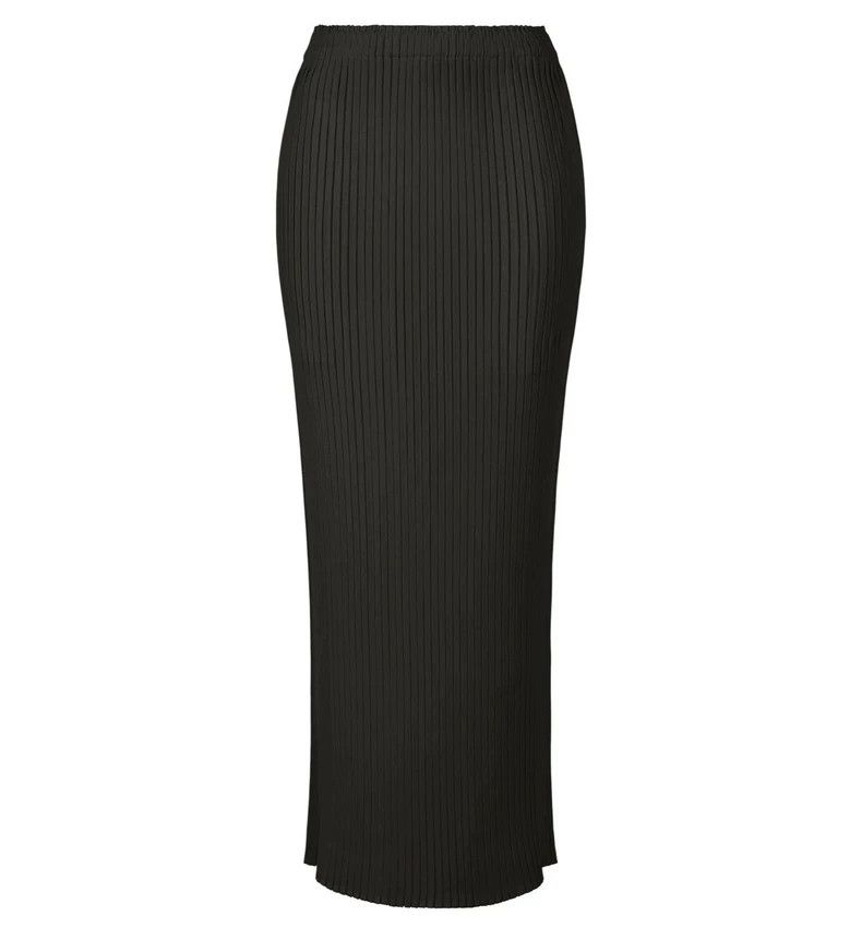 Issey Miyake Issey Miyake size:2 black skirt Size 42" / US 20 - 1 Thumbnail