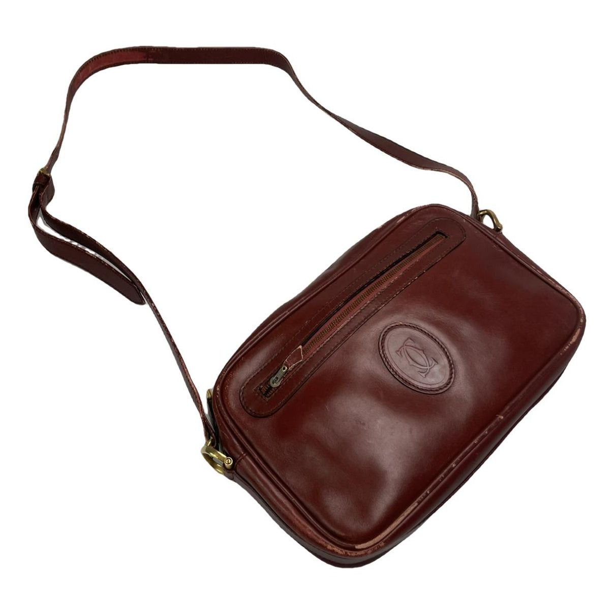 Burgundy Leather Handbag