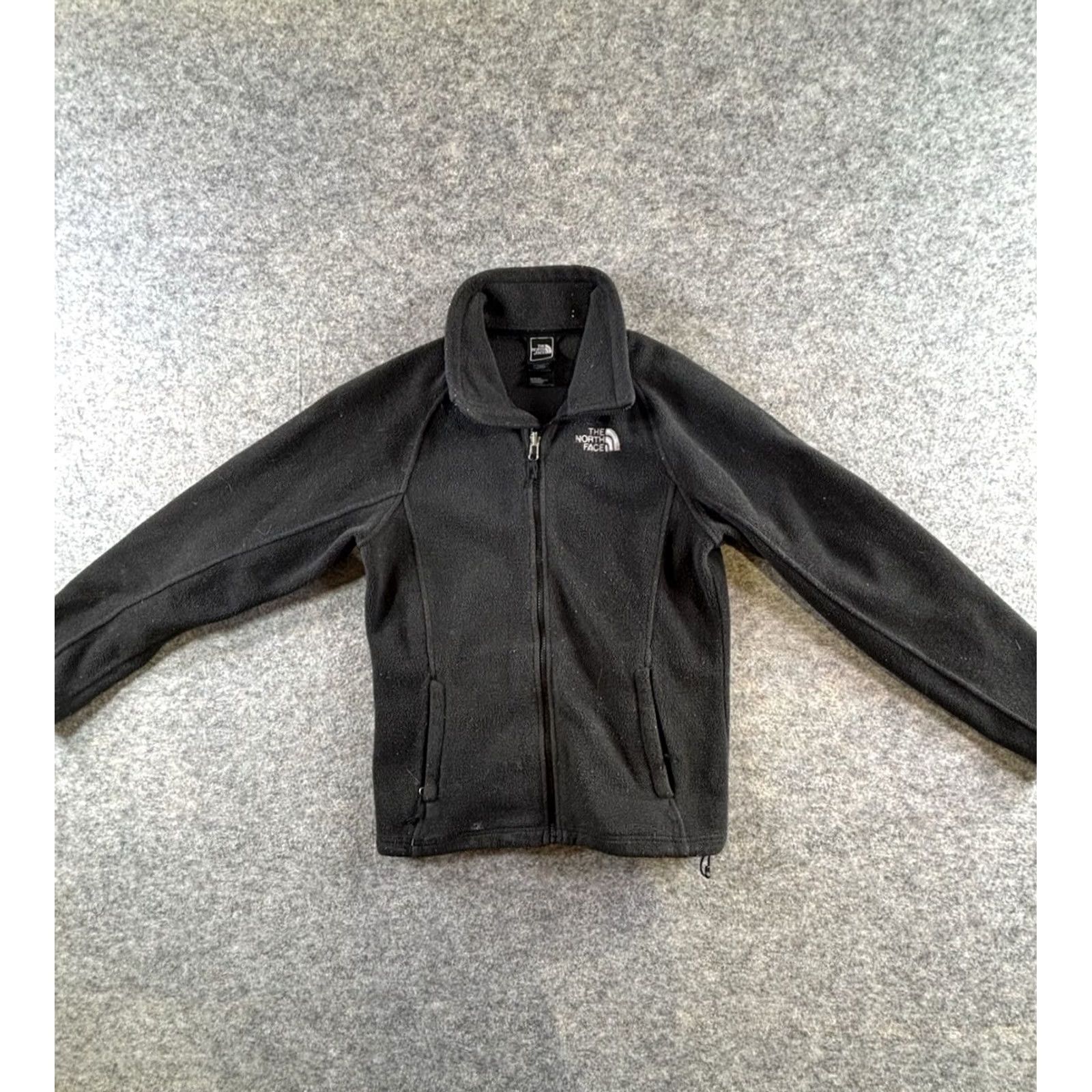 The North Face The North Face Full-Zip Jacket Fleece Logo Pockets Women's Size Small Black Size S / US 4 / IT 40 - 2 Thumbnail