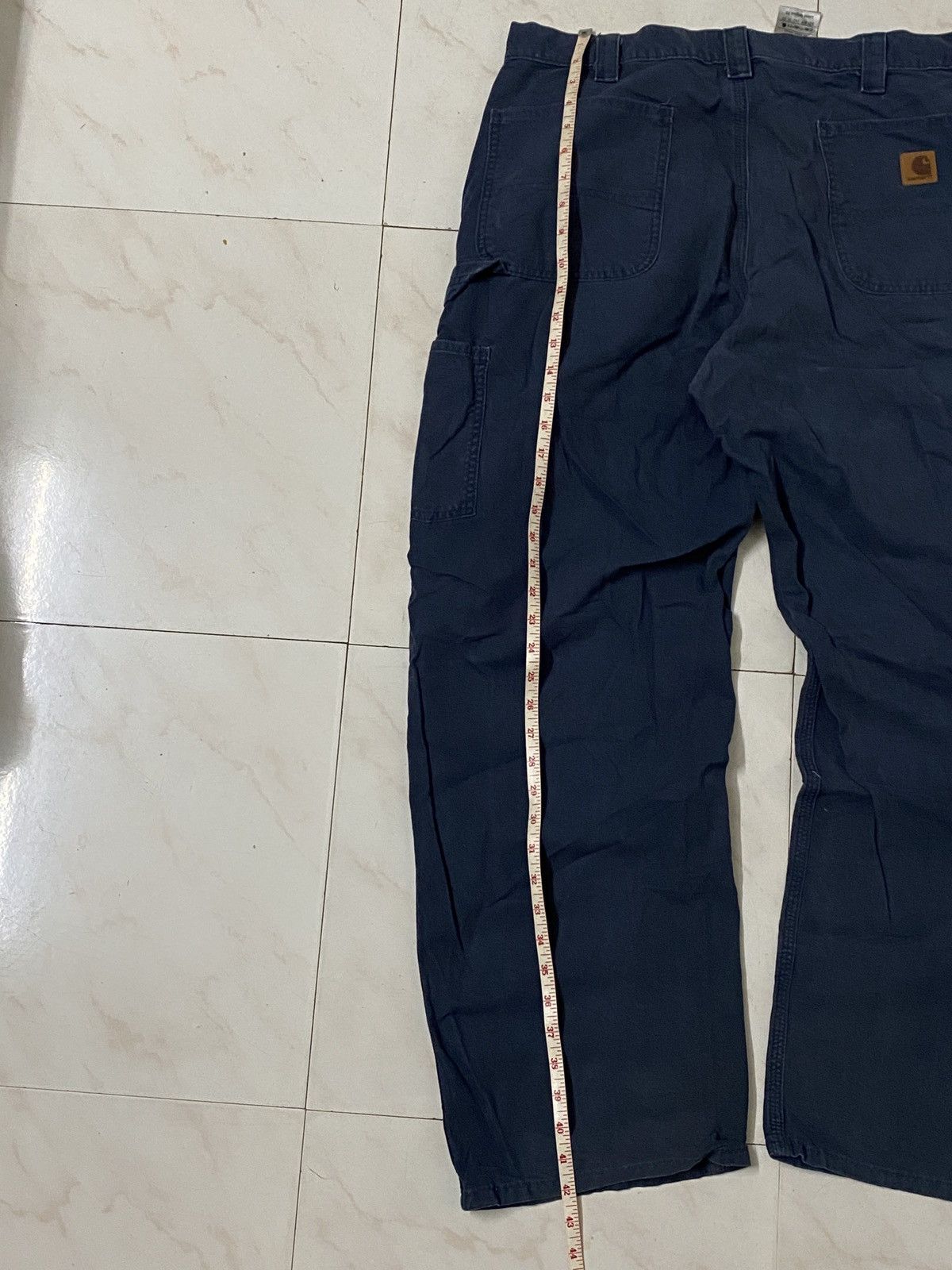 Carhartt × Vintage CARHARTT CARPENTER BAGGY PANTS VINTAGE FADED Y2K‼️ Size US 38 / EU 54 - 10 Thumbnail