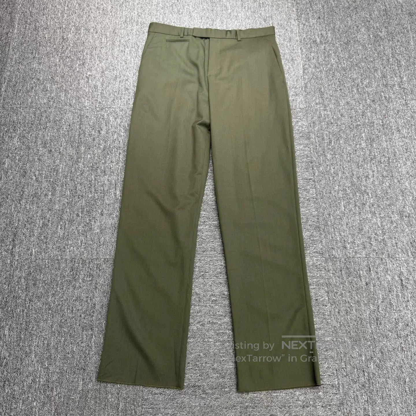 Dior Dior Olive Green Wool Casual Pants. Size US 32 / EU 48 - 1 Thumbnail