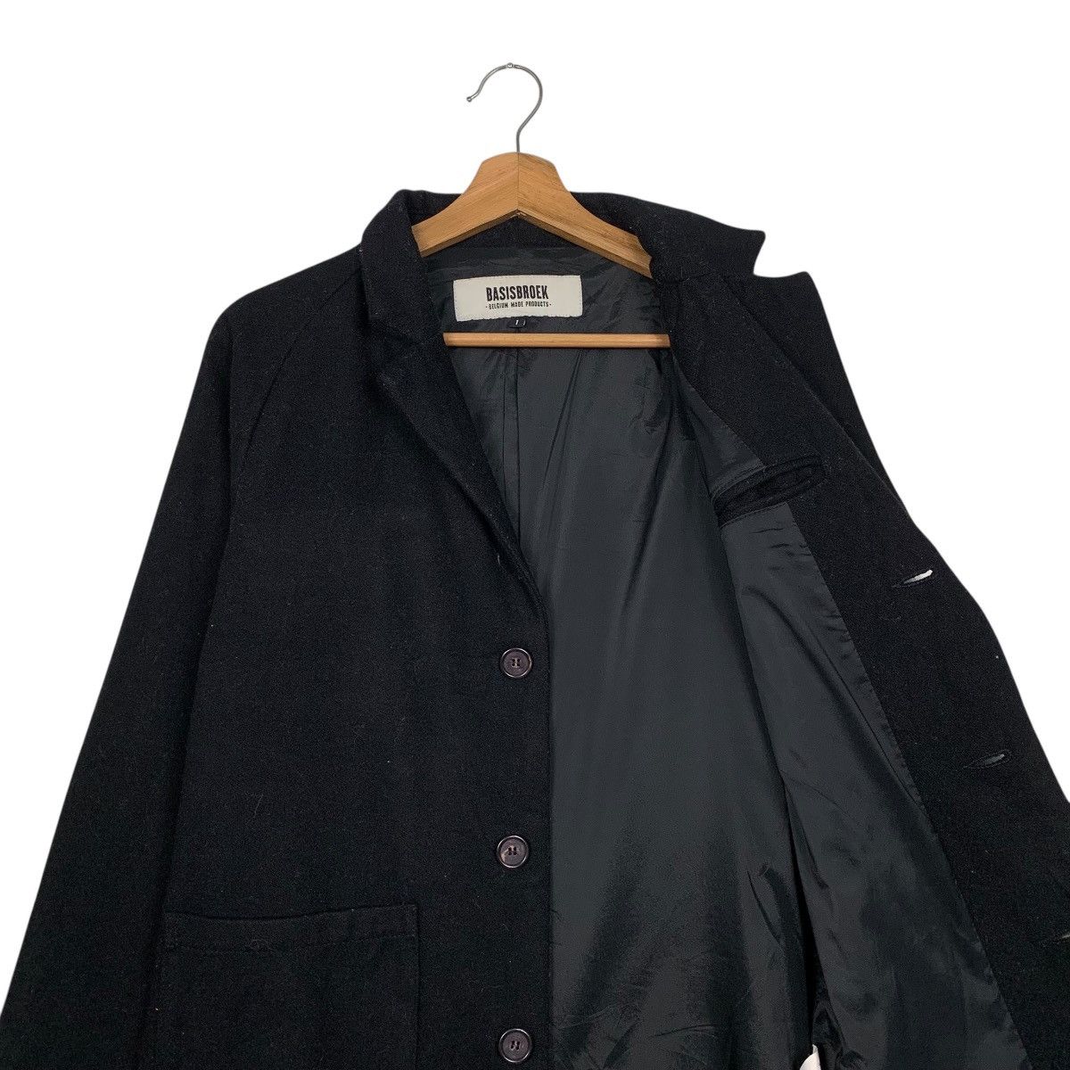 Other Basis Broek Belgium Product Wool Coat Size US S / EU 44-46 / 1 - 10 Thumbnail