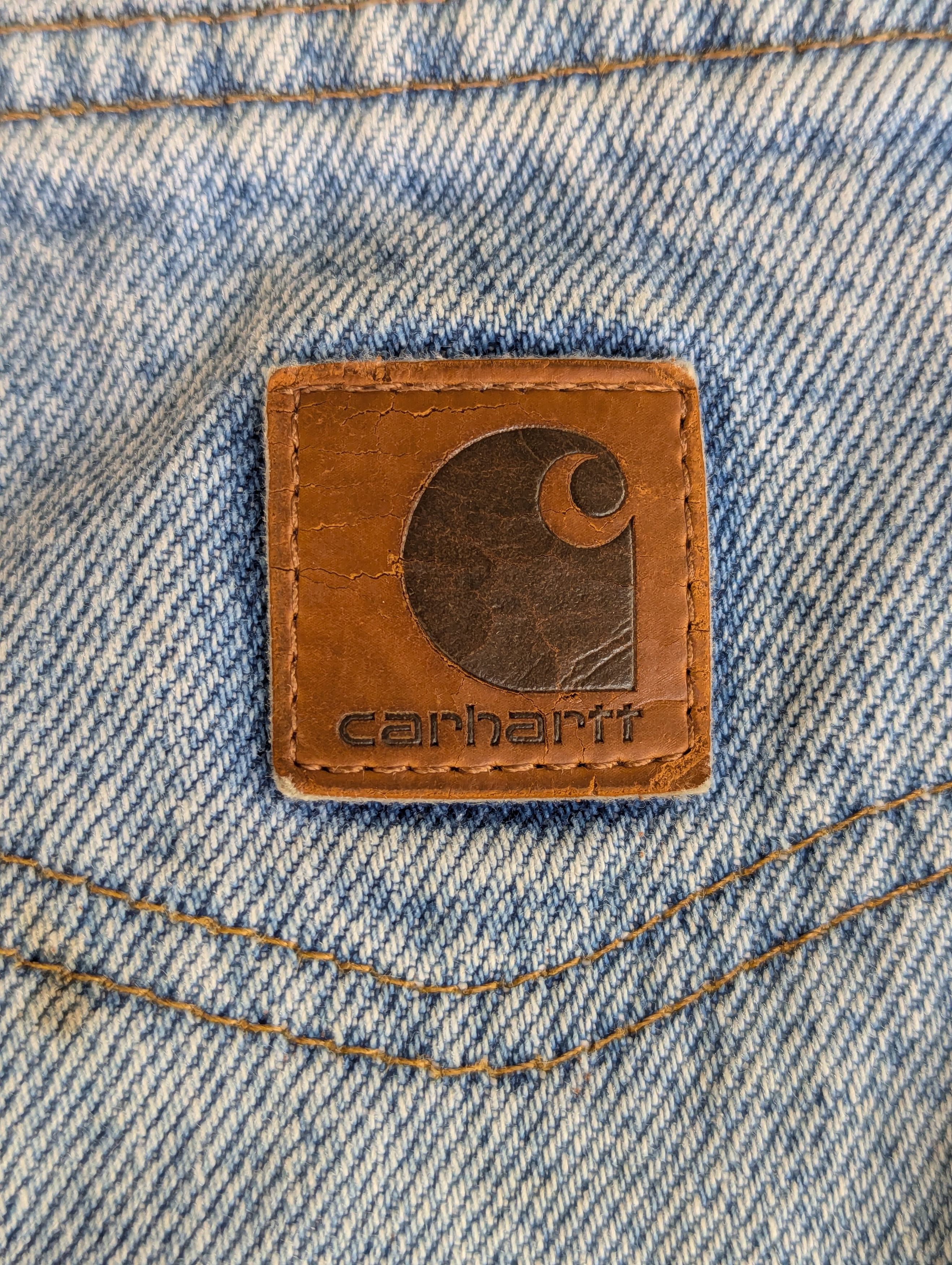 Carhartt Thrashed Carhartt Denim Jeans Traditional Fit Size US 34 / EU 50 - 7 Thumbnail