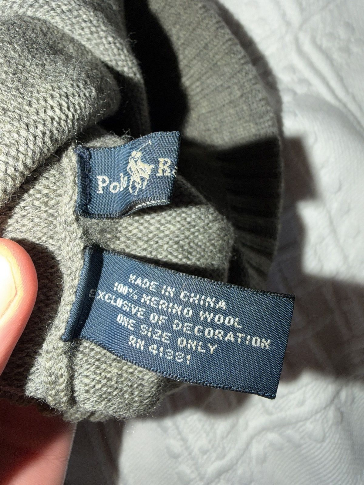 Polo Ralph Lauren Polo Ralph Lauren merino wool knit cap beanie Size ONE SIZE - 3 Thumbnail