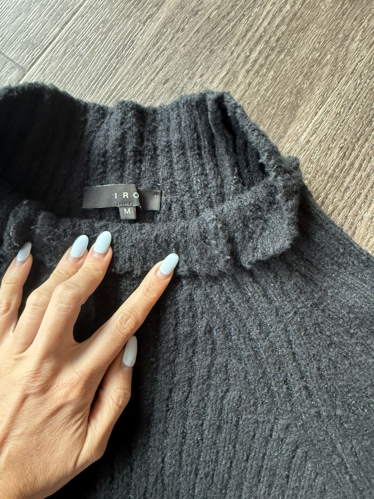 Iro IRO men’s black sweater Size US M / EU 48-50 / 2 - 2 Thumbnail