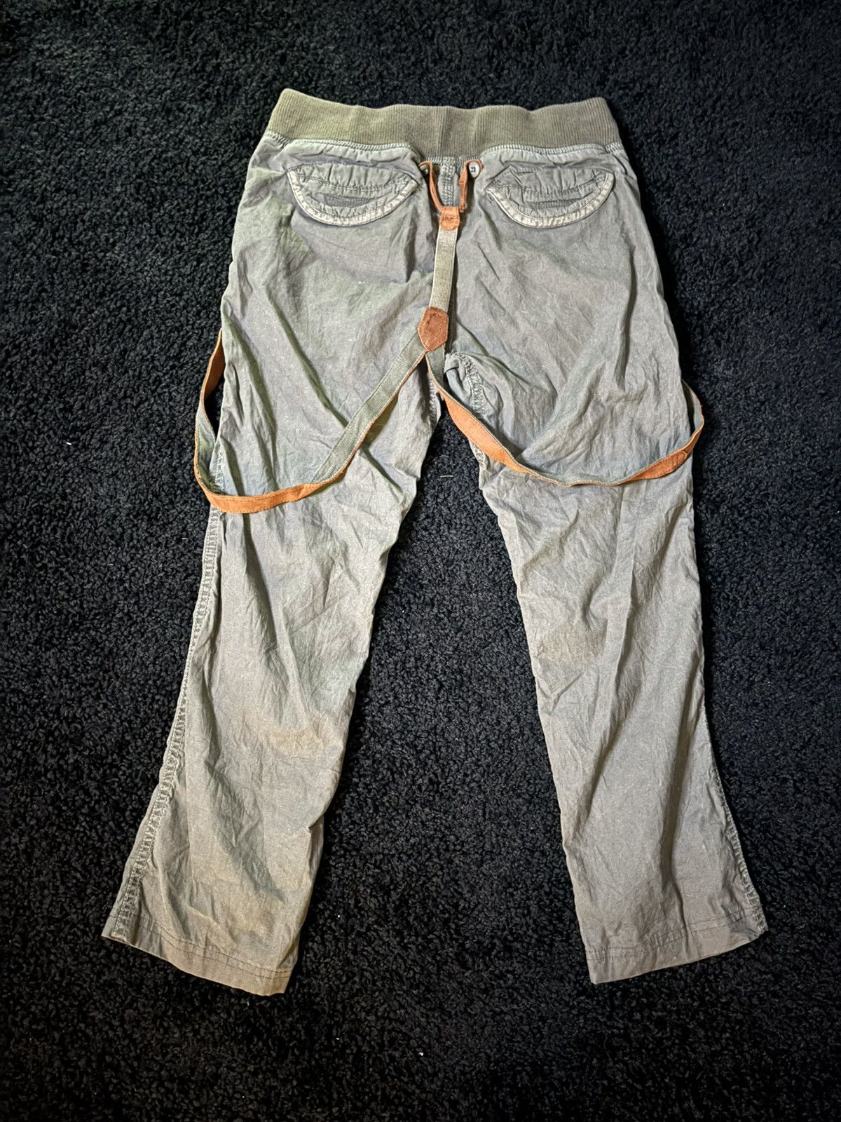 GOA GOA SUSPENDER MILITARY CARGO PANTS Size US 30 / EU 46 - 2 Thumbnail