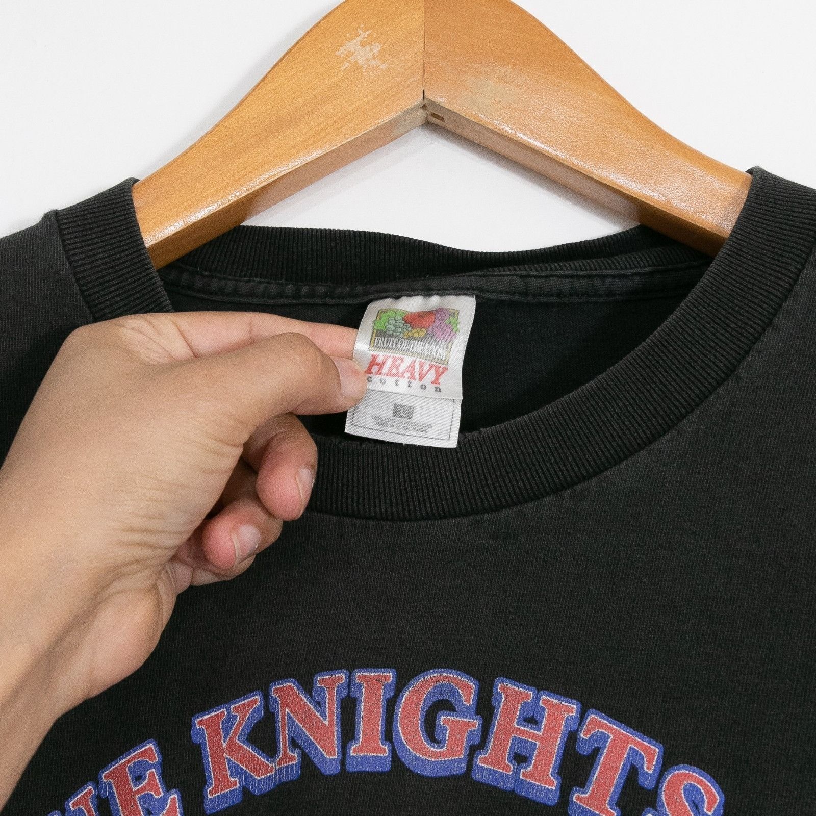 Vintage Vintage 90s Blue Knights NY1 T Shirt Mens Large - Distressed Size US L / EU 52-54 / 3 - 8 Thumbnail