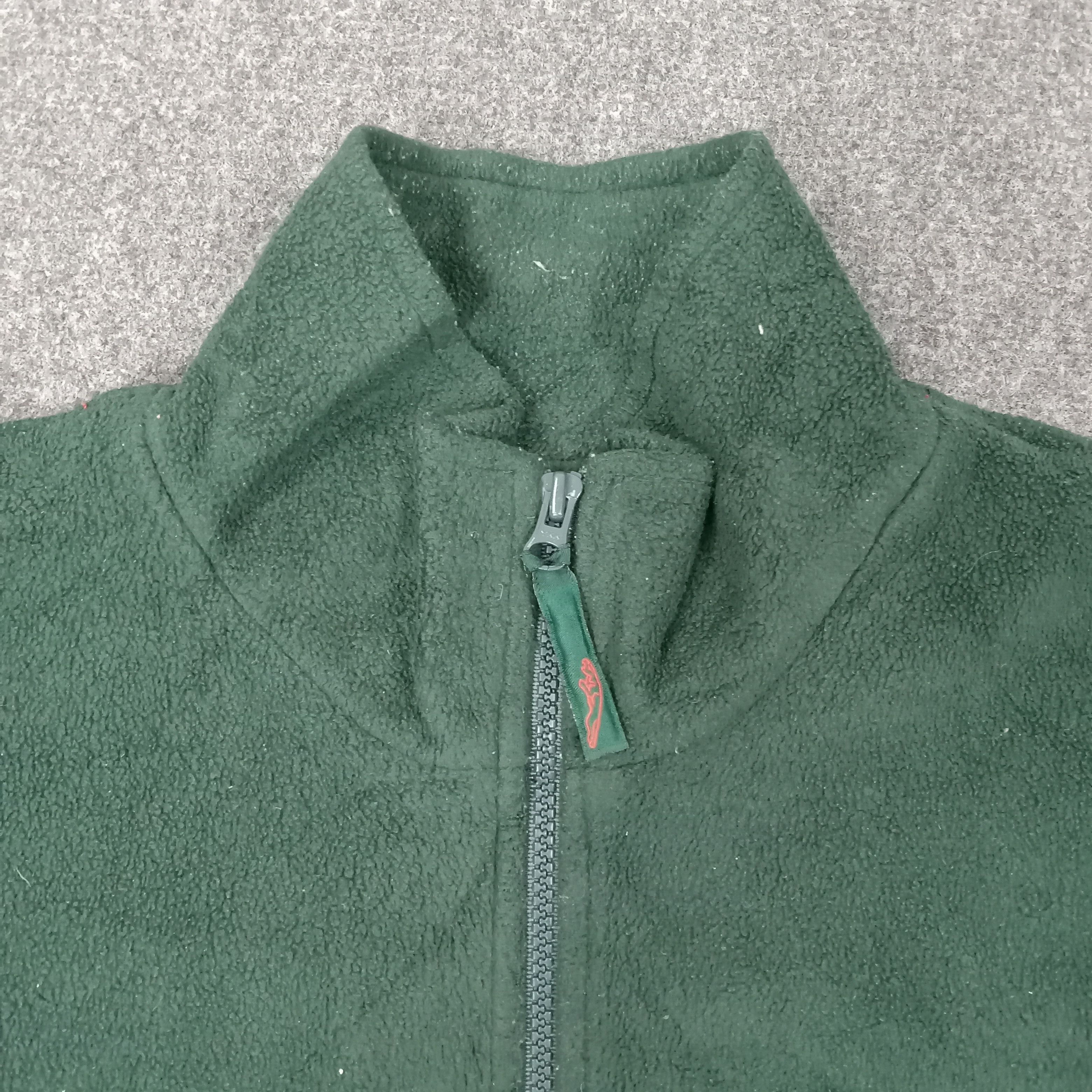 Vintage Jaguar Racing Motorsports Team Fleece Jacket C227N10 Size US XL / EU 56 / 4 - 4 Thumbnail