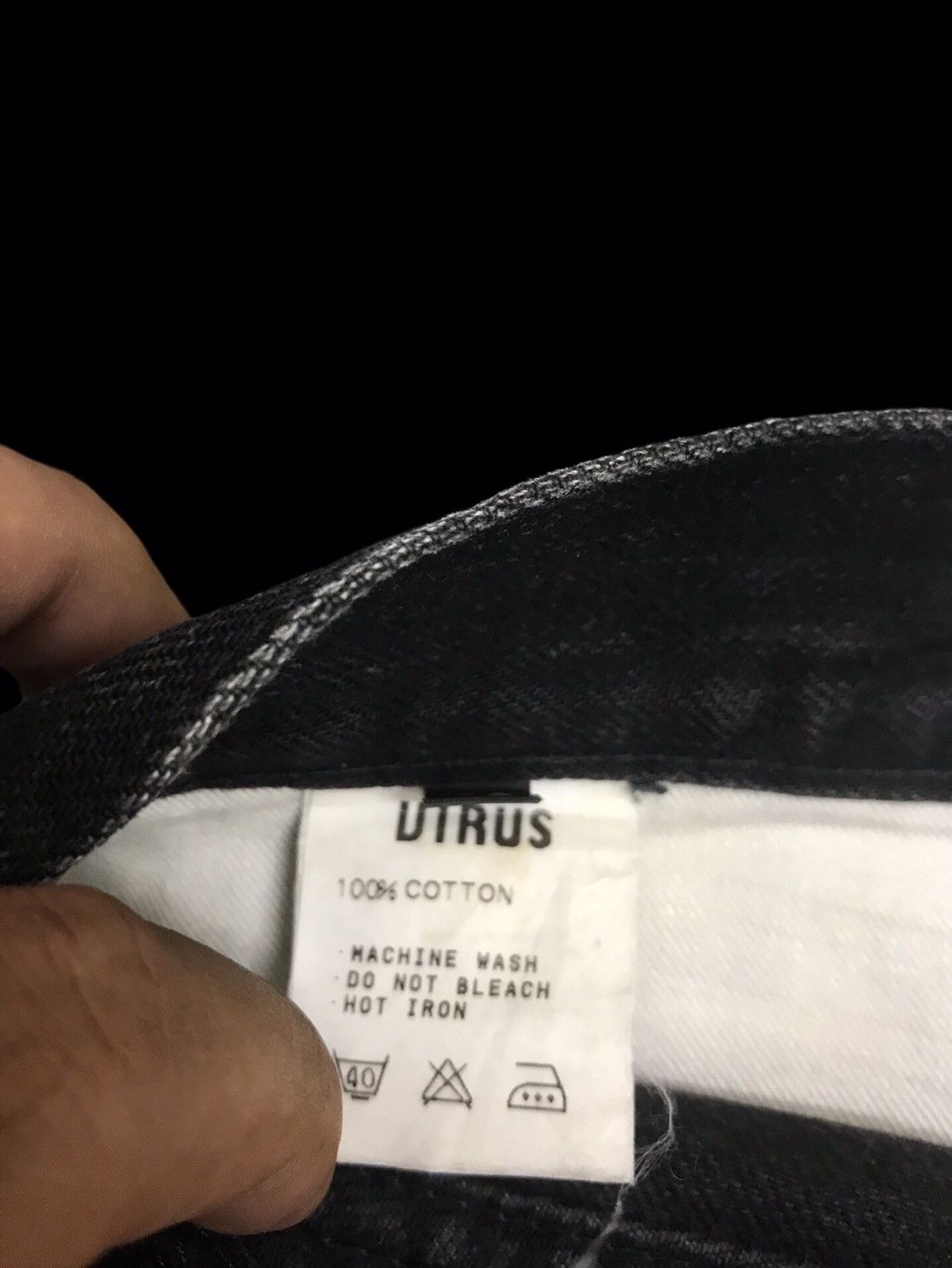 Japanese Brand 💥ARCHIVAL💥VERY RARE BLACK WASH VIRUS DISTRESSED DENIM F212 Size US 32 / EU 48 - 21 Thumbnail