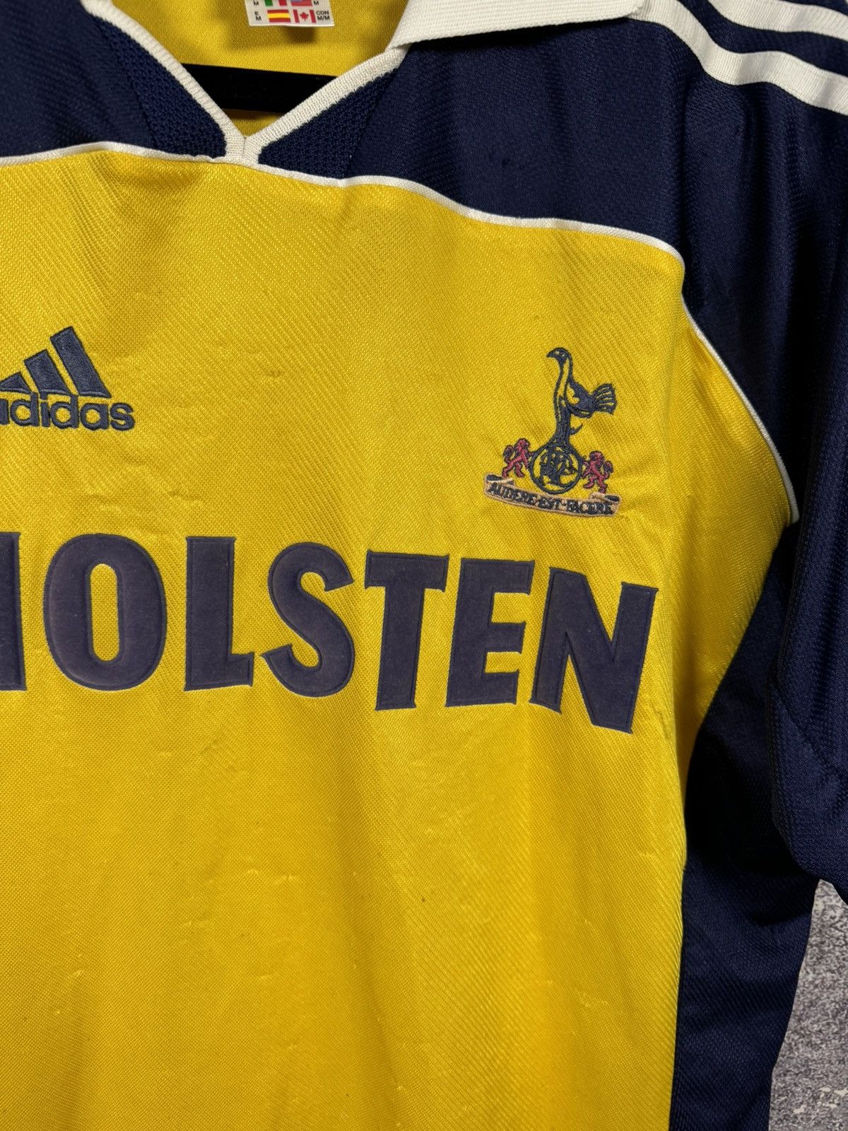 Adidas × Vintage 90’s Vintage Tottenham 1999/00 Away Adidas Soccer Jersey M Size US M / EU 48-50 / 2 - 5 Thumbnail