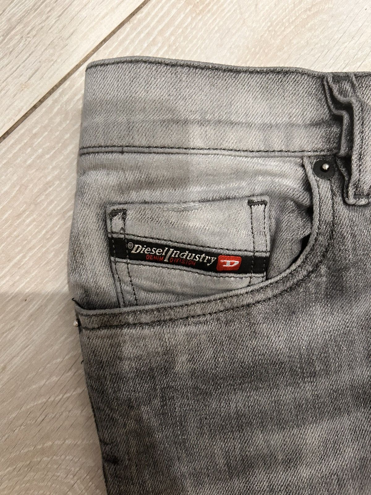 Diesel Skinny Skinny Jeans D-STRUKT Size US 29 - 3 Thumbnail