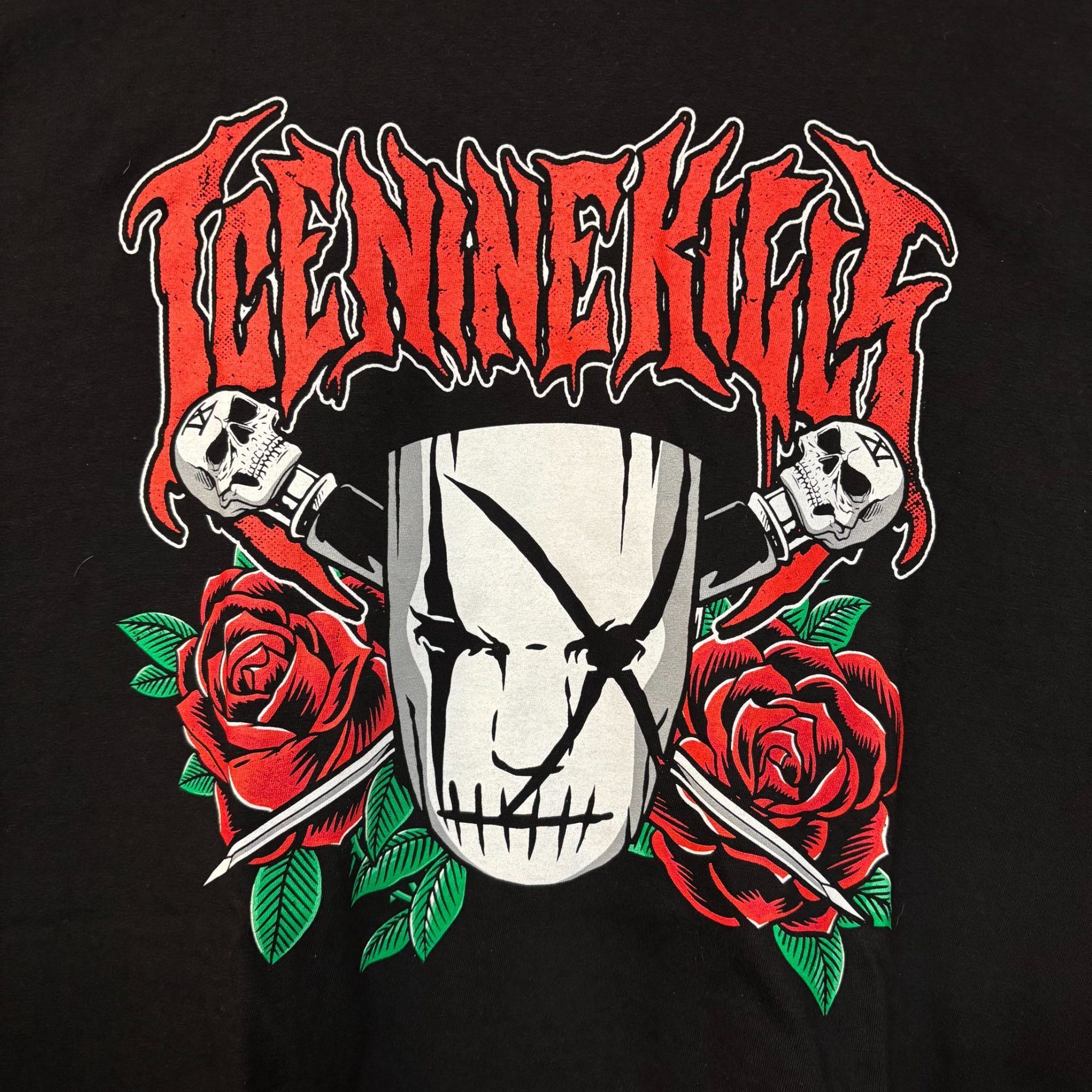 Band Tees Ice Nine Kills Mask & Roses Grim Silence Mask Graphic Design Size US XXL / EU 58 / 5 - 2 Thumbnail