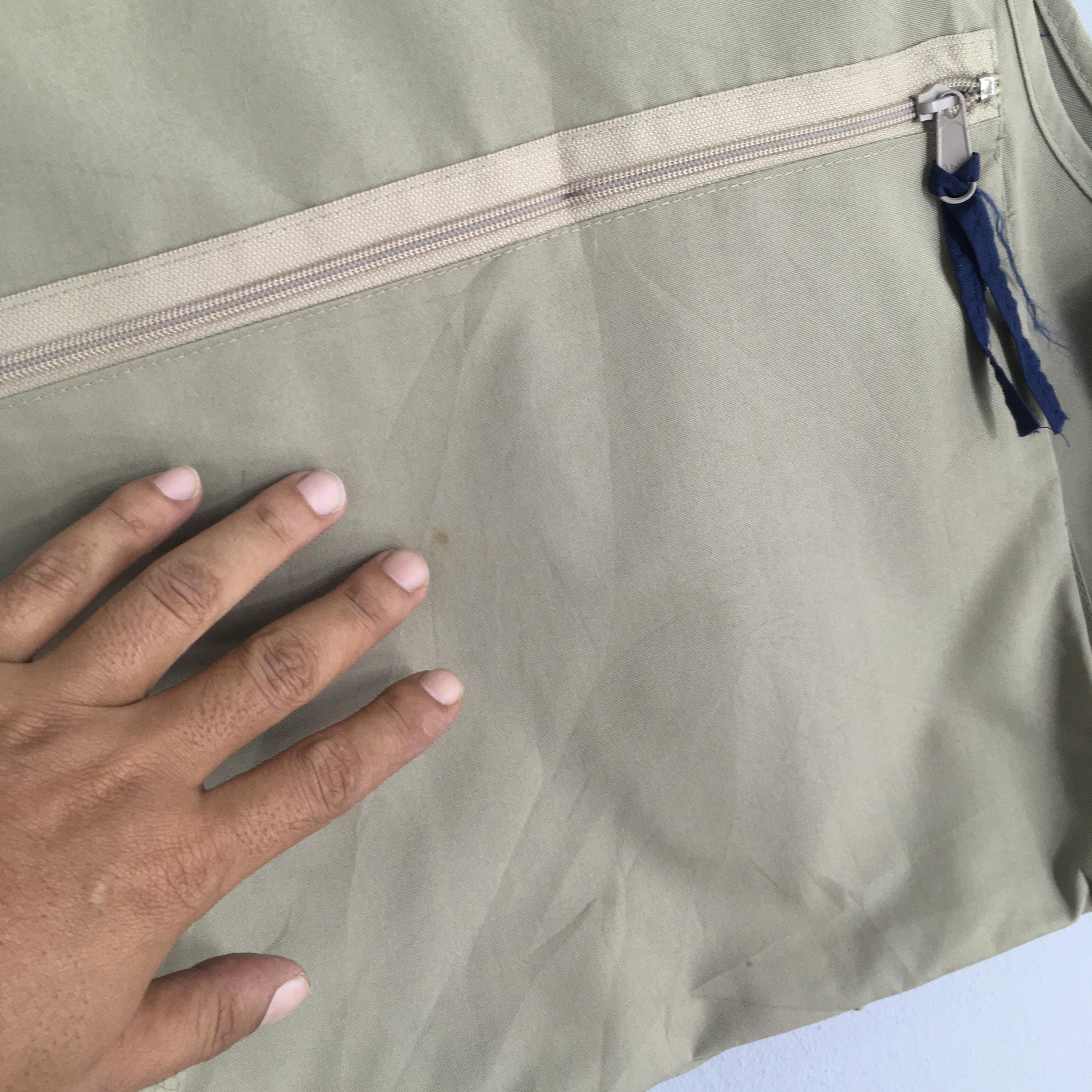 Columbia Vintage 90's Columbia Tactical Vest Beige Jacket Medium Size US L / EU 52-54 / 3 - 8 Thumbnail