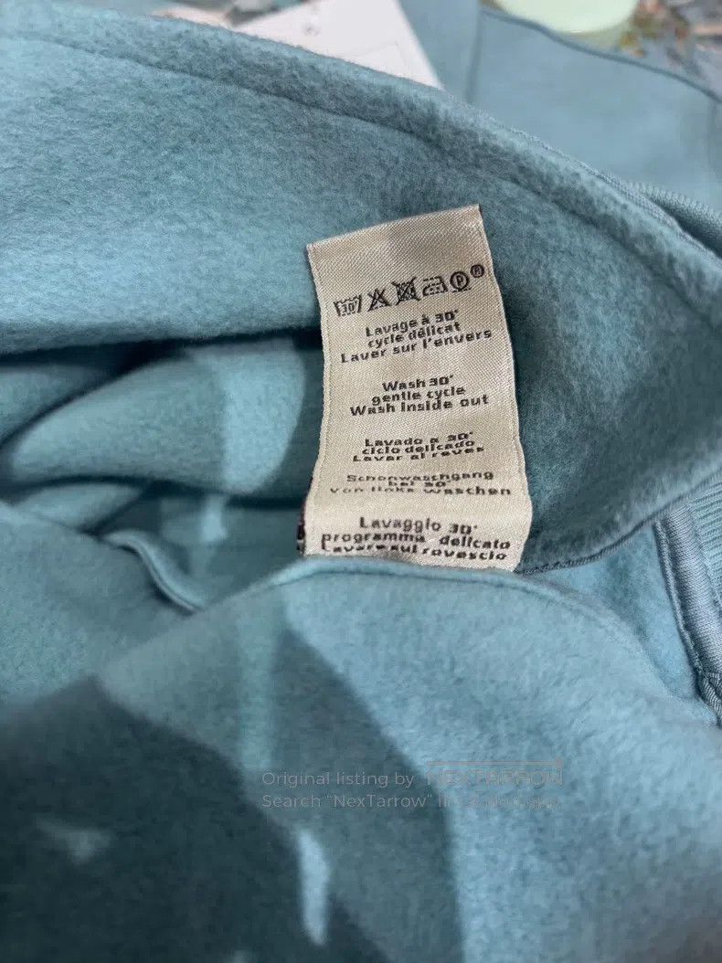 Hermes Hermes Blue Solid Half-Zip Short Sleeve Polo Shirt Size US L / EU 52-54 / 3 - 5 Thumbnail